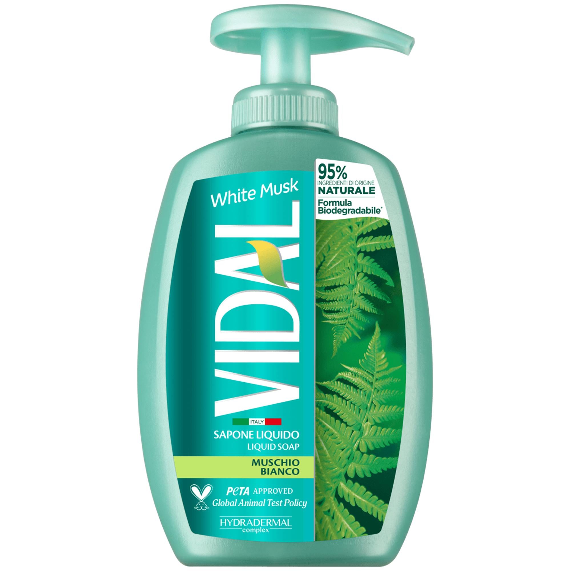 Vidal Sapone Liquido Muschio Bianco - 300ml