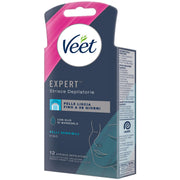 Veet Expert Strisce Depilatorie Viso Pelli Sensibili - 12pz