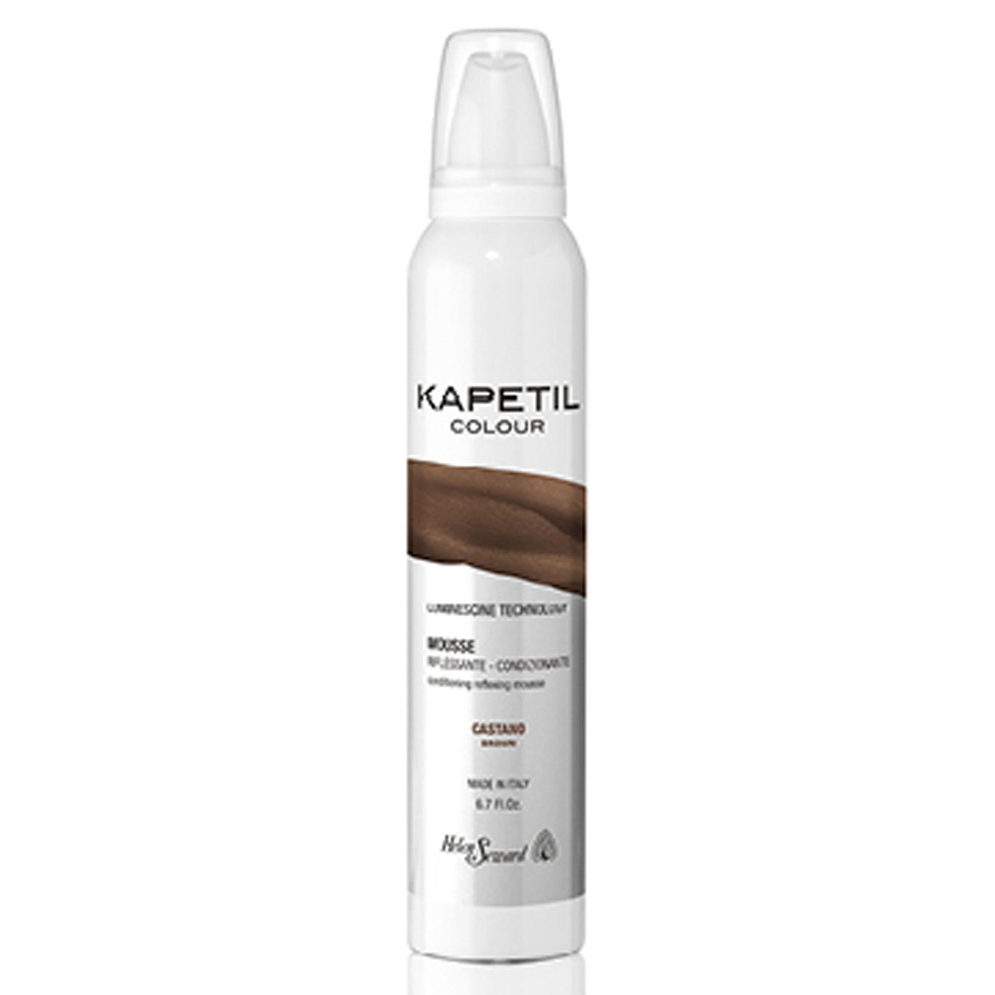 Kapetil Mousse Colorata Riflessante 200ml - Castano