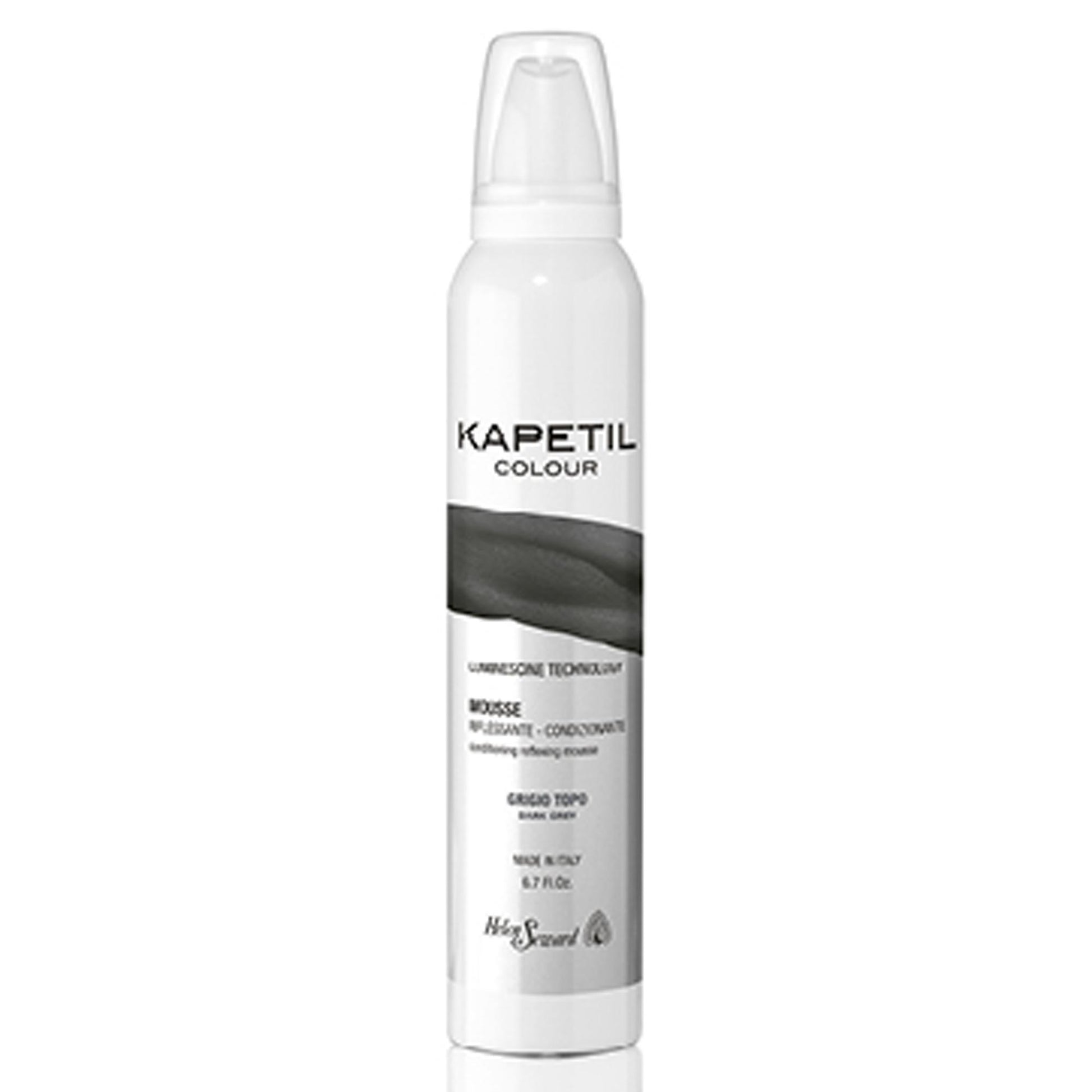 Kapetil Mousse Colorata Riflessante 200ml - Grigio Topo