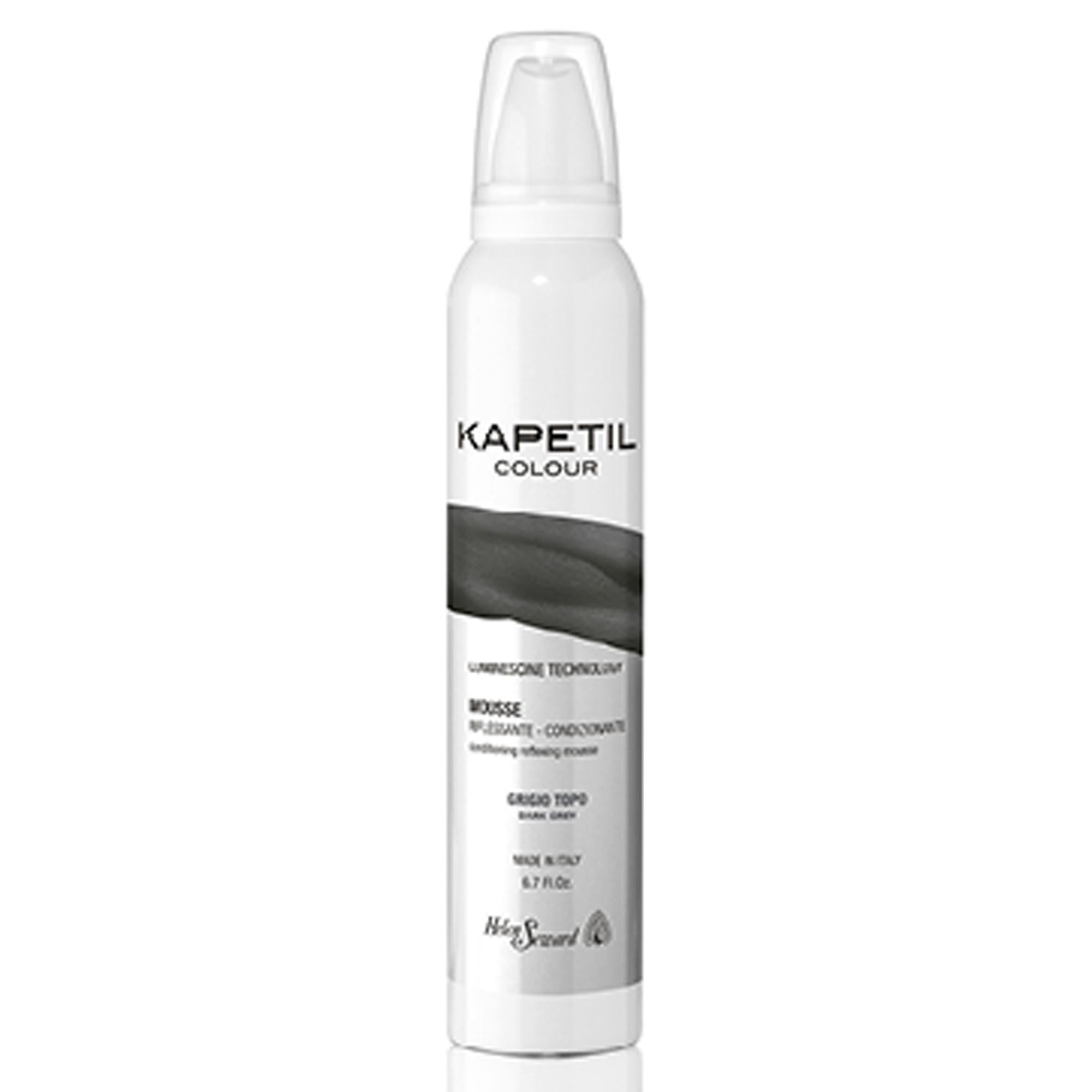 Kapetil Mousse Colorata Riflessante 200ml - Grigio Topo