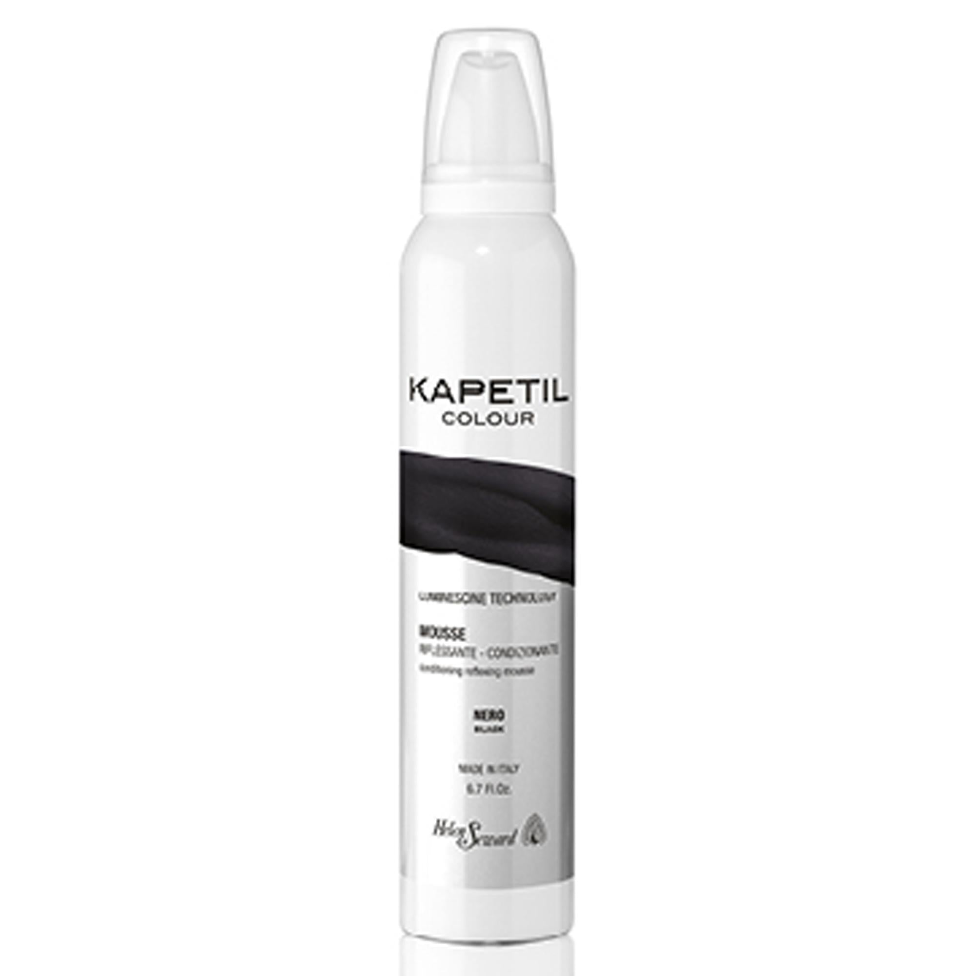 Kapetil Mousse Colorata Riflessante 200ml - Nero