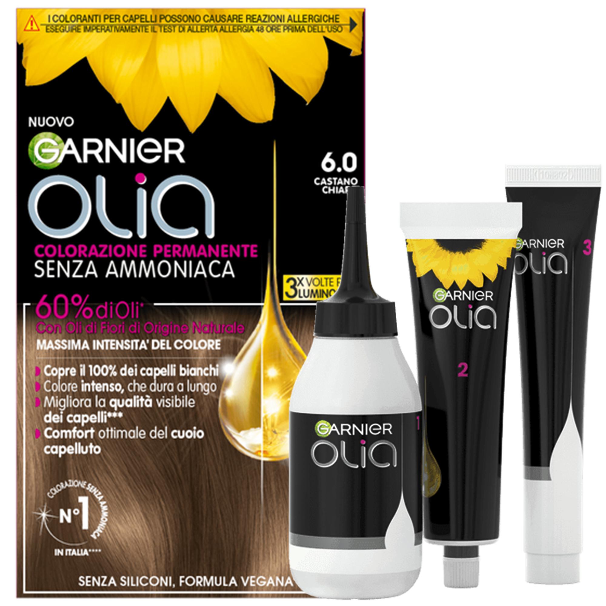 Garnier Olia Crema Colorante Senza Ammoniaca - 6.0