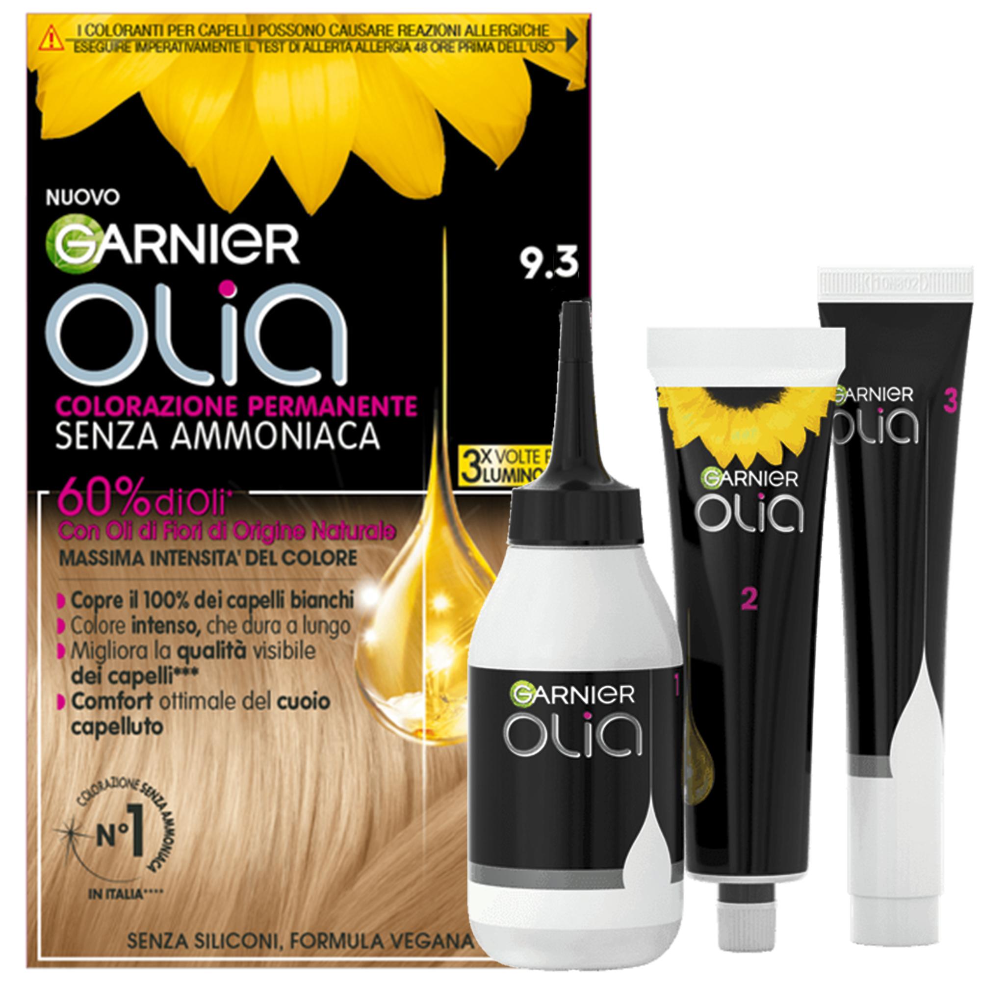 Garnier Olia Crema Colorante Senza Ammoniaca - 9.3