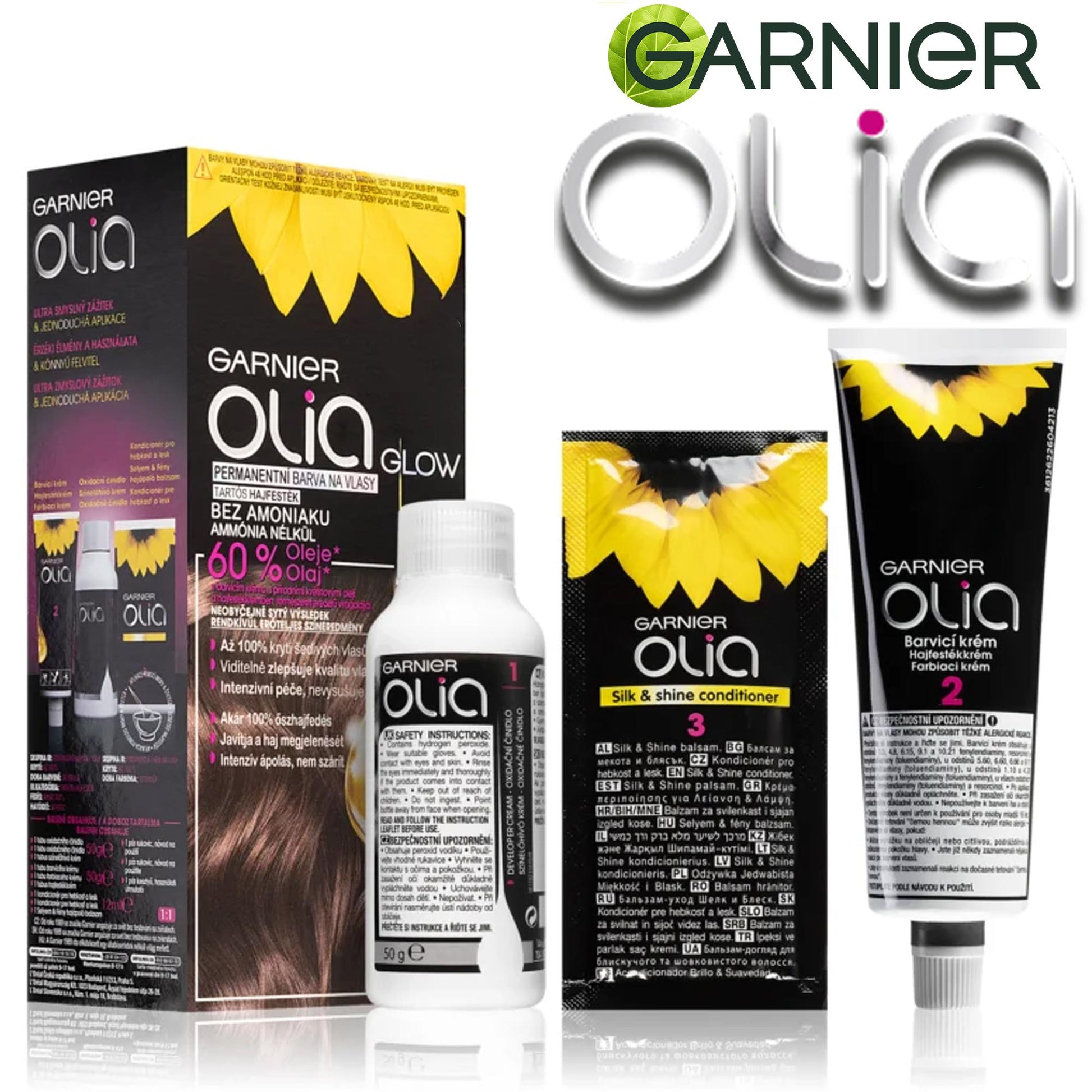 Garnier Olia Crema Colorante Permanente Senza Ammoniaca