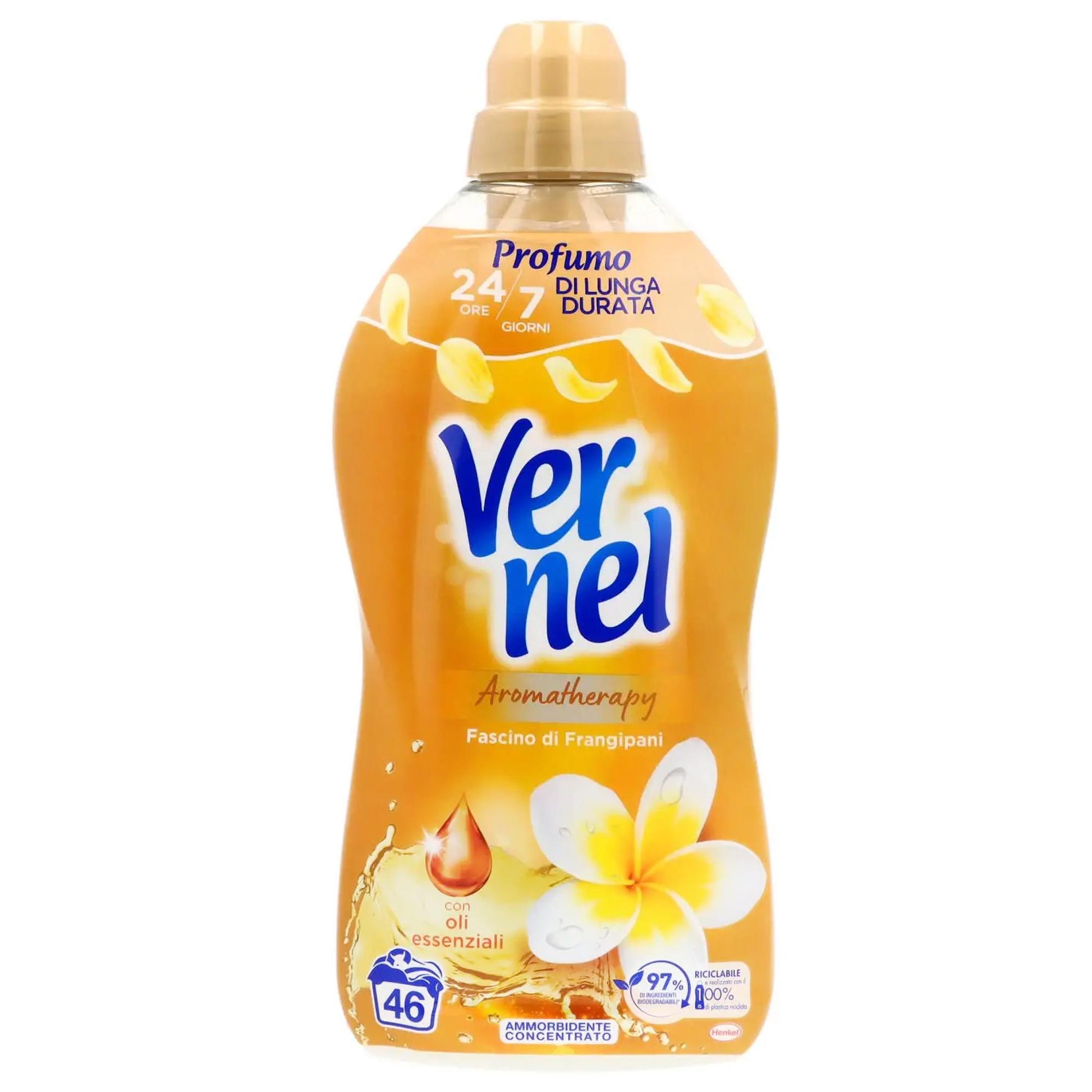 Vernel Ammorbidente Concentrato 46 Lavaggi - Frangipane