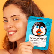 Cosmi Maschera Viso in Tessuto - Pinguino