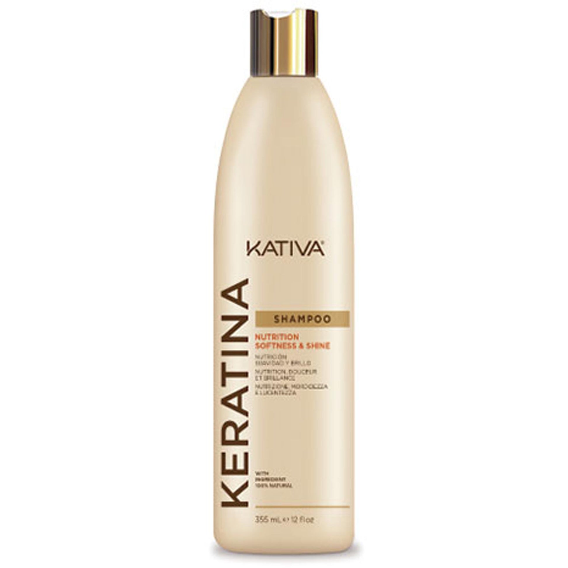 Kativa Keratina Shampoo Nutrition Shine - 355ml