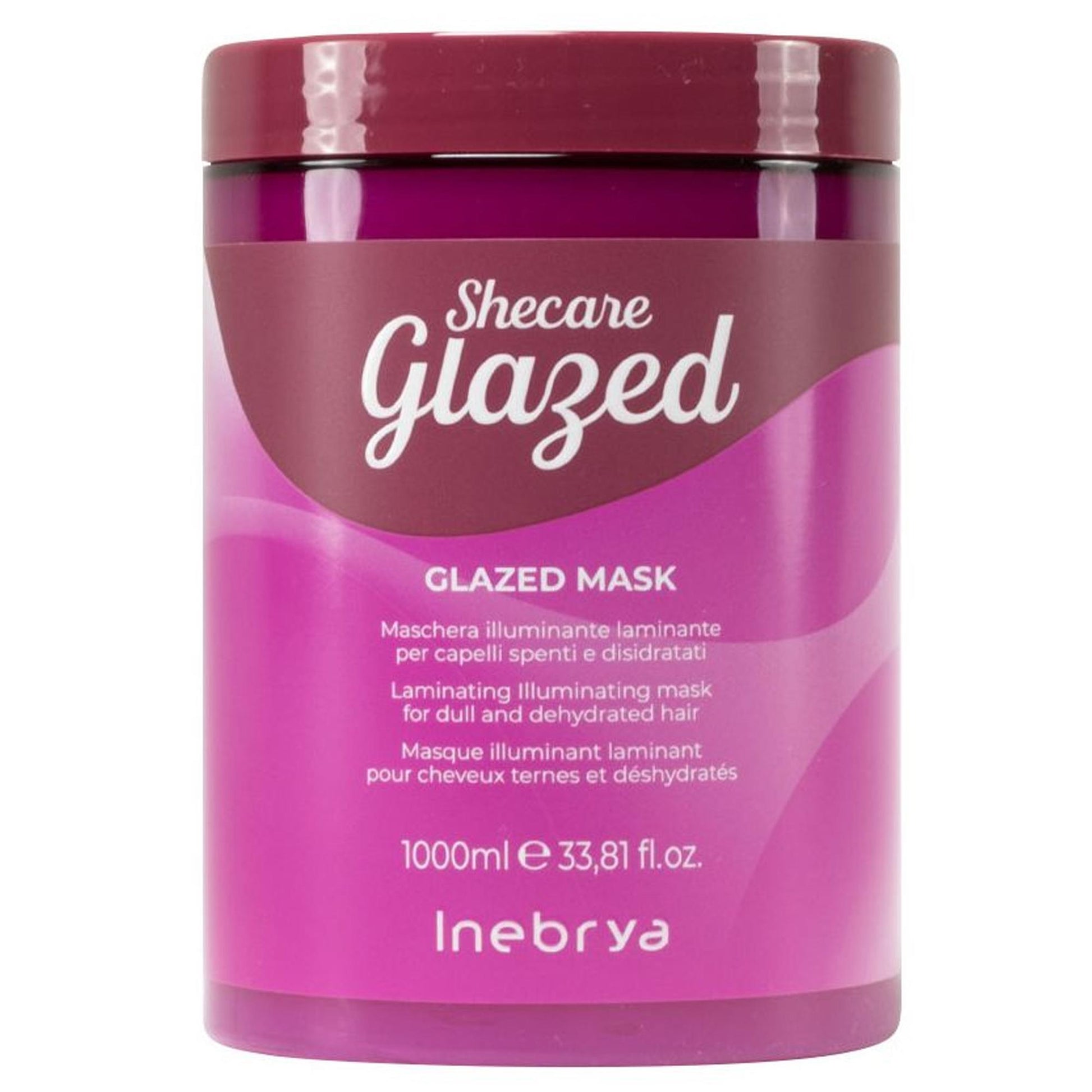 Inebrya Shecare Glazed Maschera Illuminante - 1000ml