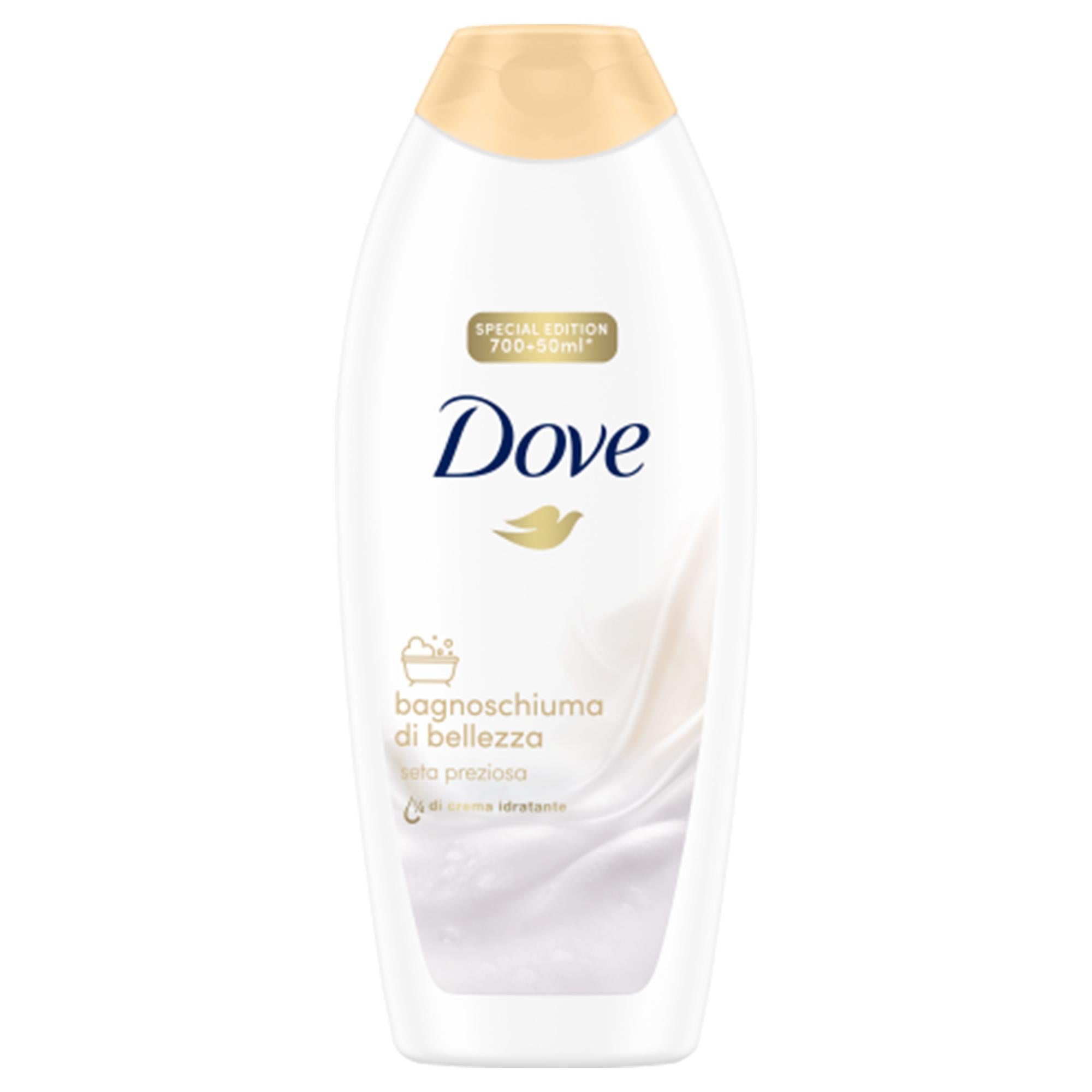 Dove Bagnoschiuma Seta Preziosa - 750ml