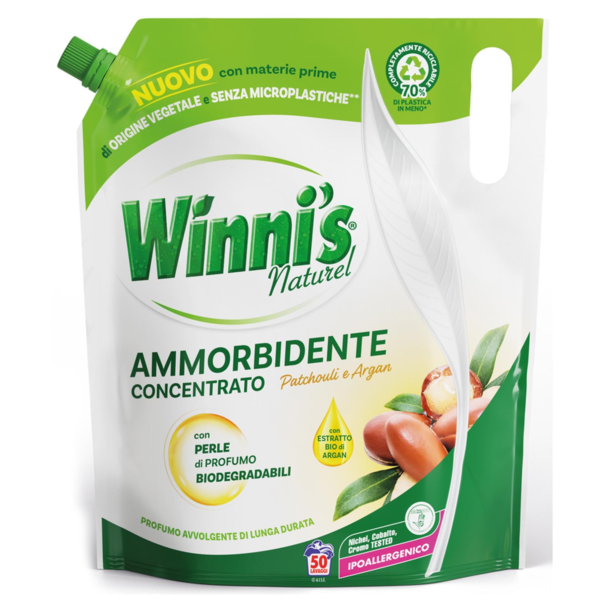 Winni's Ammorbidente Concentrato 1250ml - Patchouli e Argan