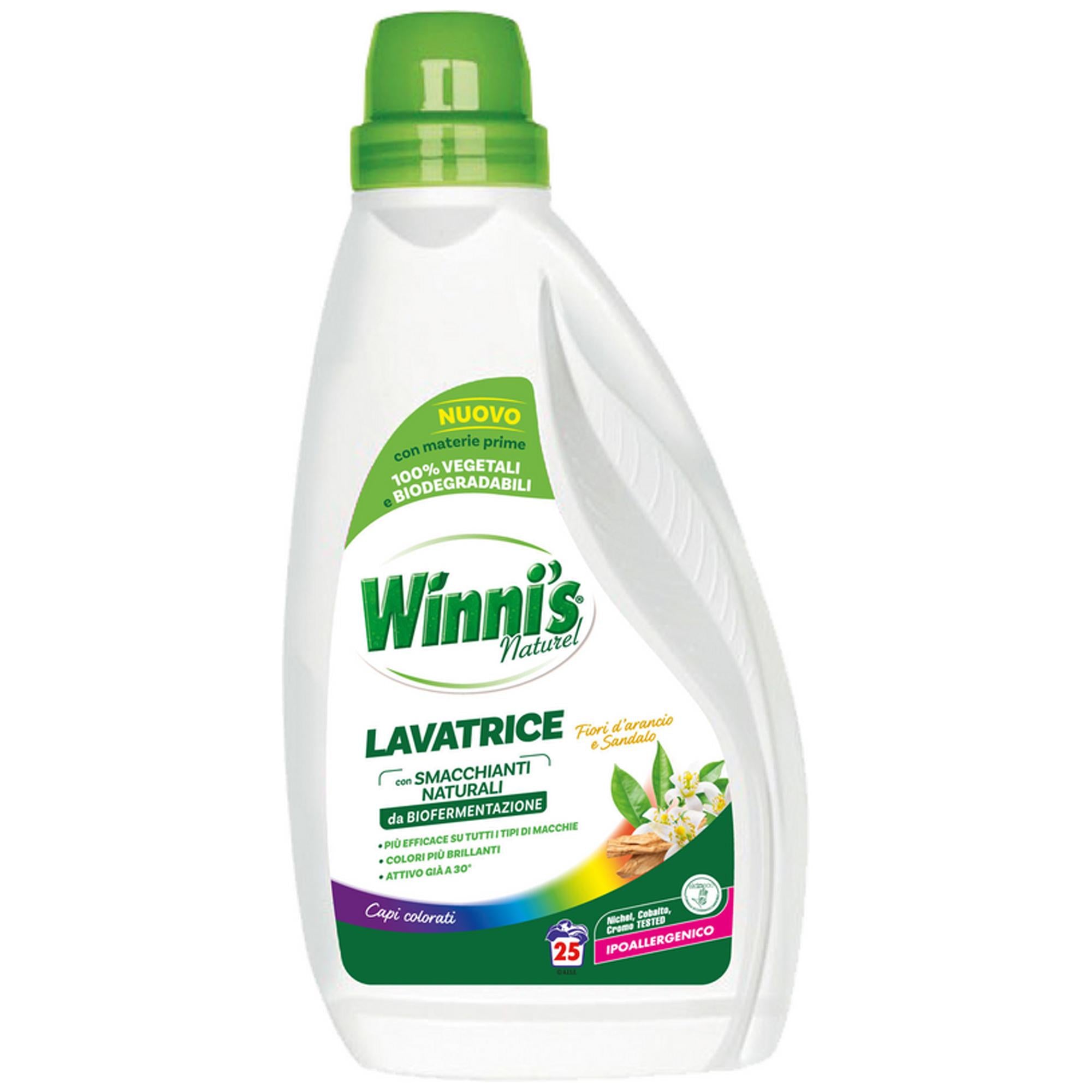 Winni's Naturel Detersivo Lavatrice 1125ml - Capi Colorati