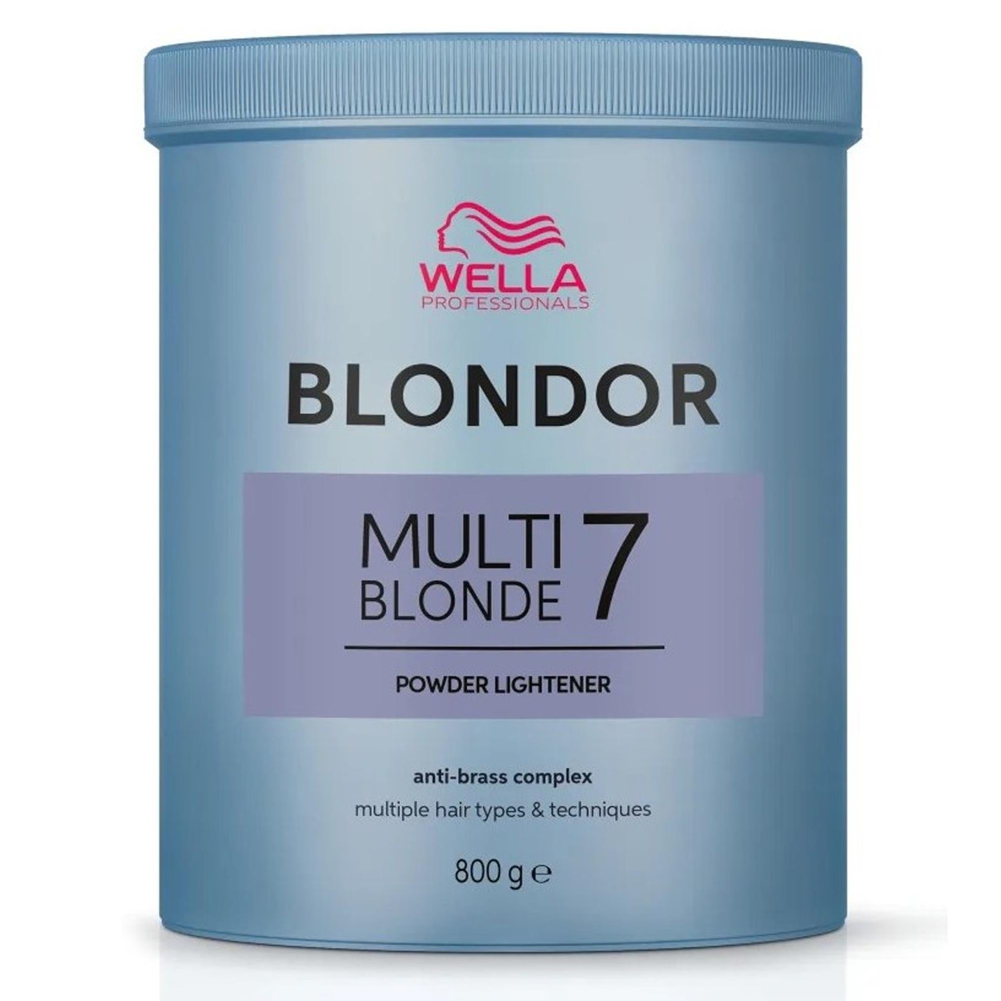 Wella Blondor Multi Blonde Decolorante in Polvere 7 Toni - 800gr