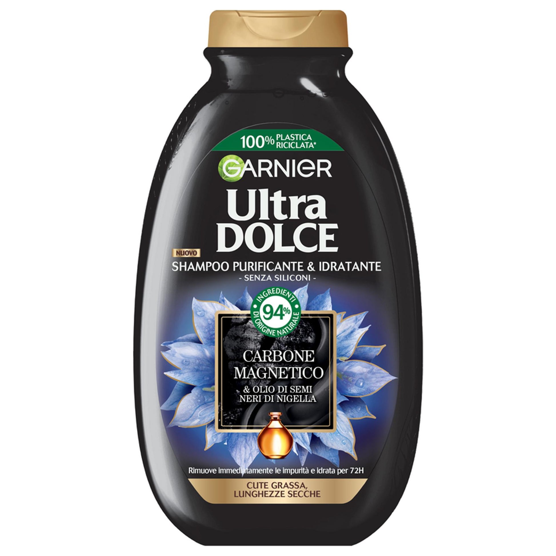 Garnier Ultra Dolce Shampoo Carbone Magnetico - 250ml