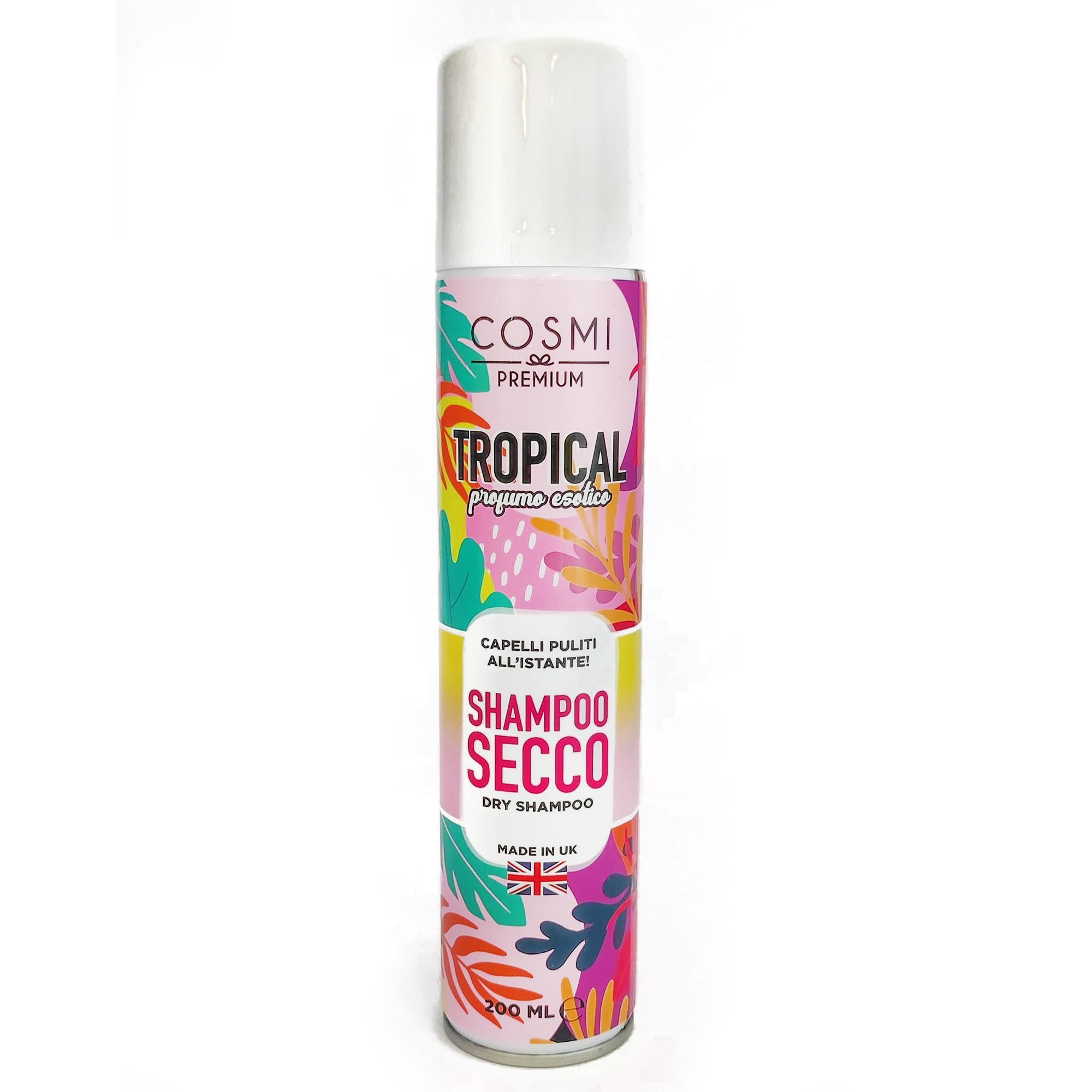 Cosmi Shampoo Secco 200ml - Profumo Esotico