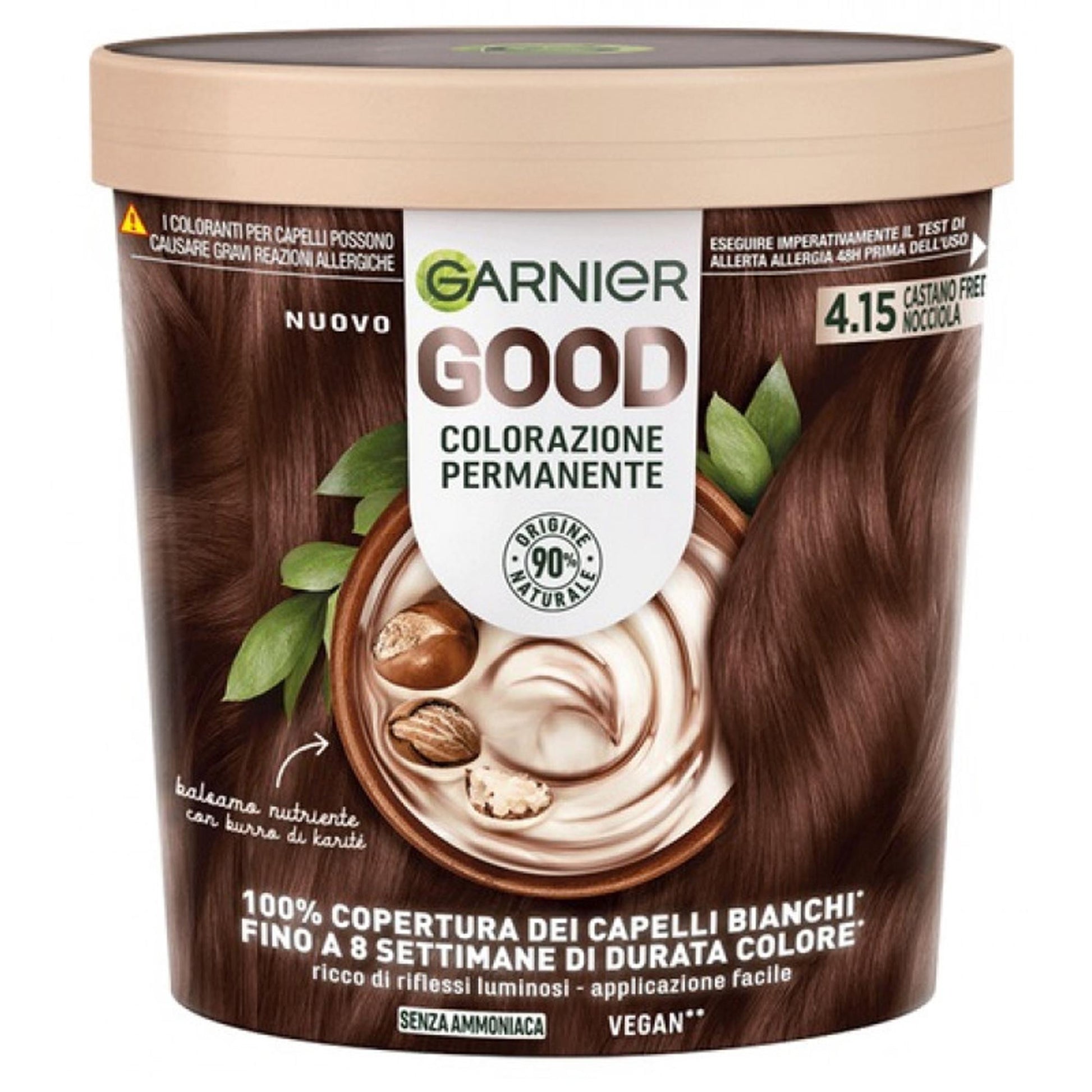 Garnier Good Colorazione Senza Ammoniaca - 4.15 Castano Nocciola