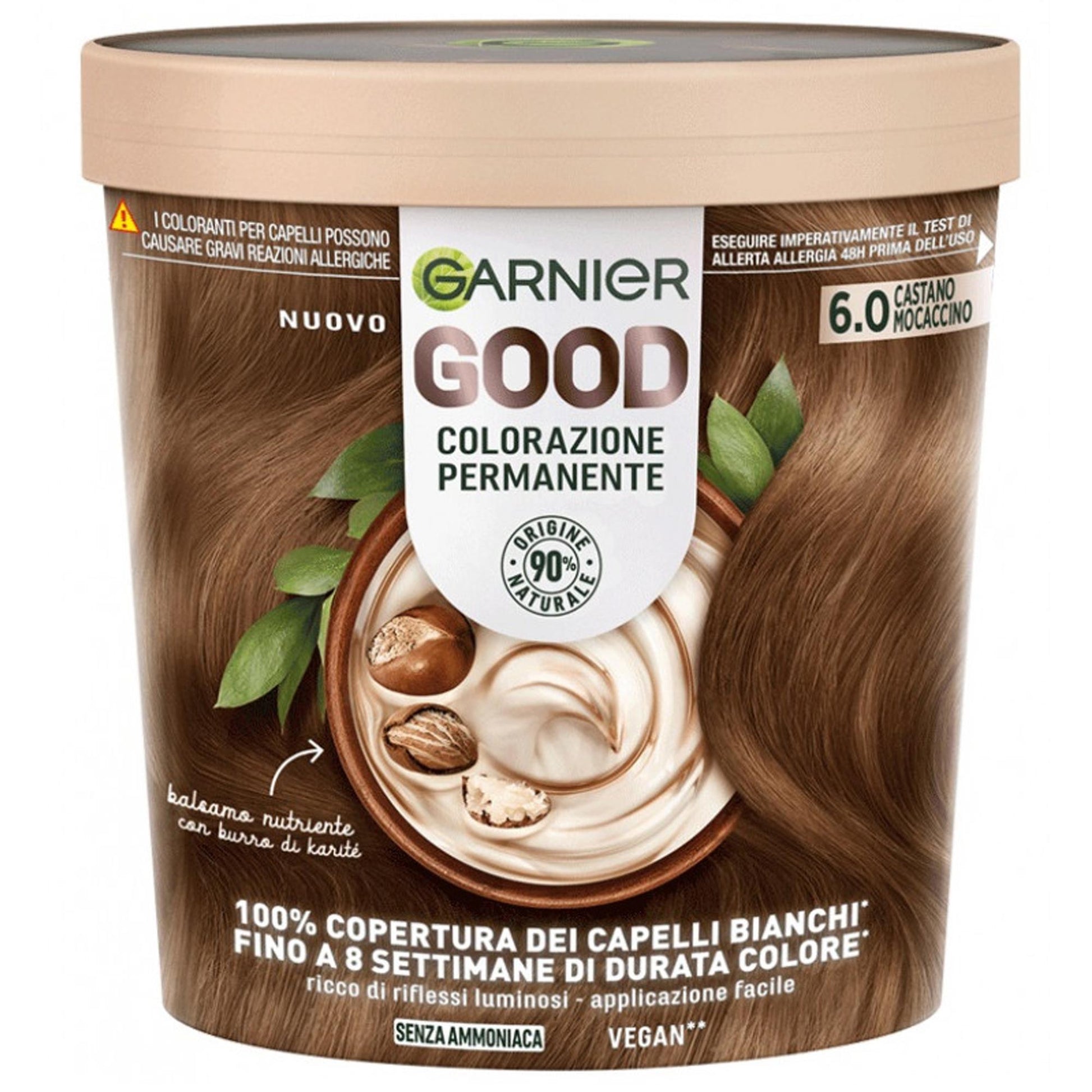 Garnier Good Colorazione Senza Ammoniaca - 6.0 Castano Mocaccino
