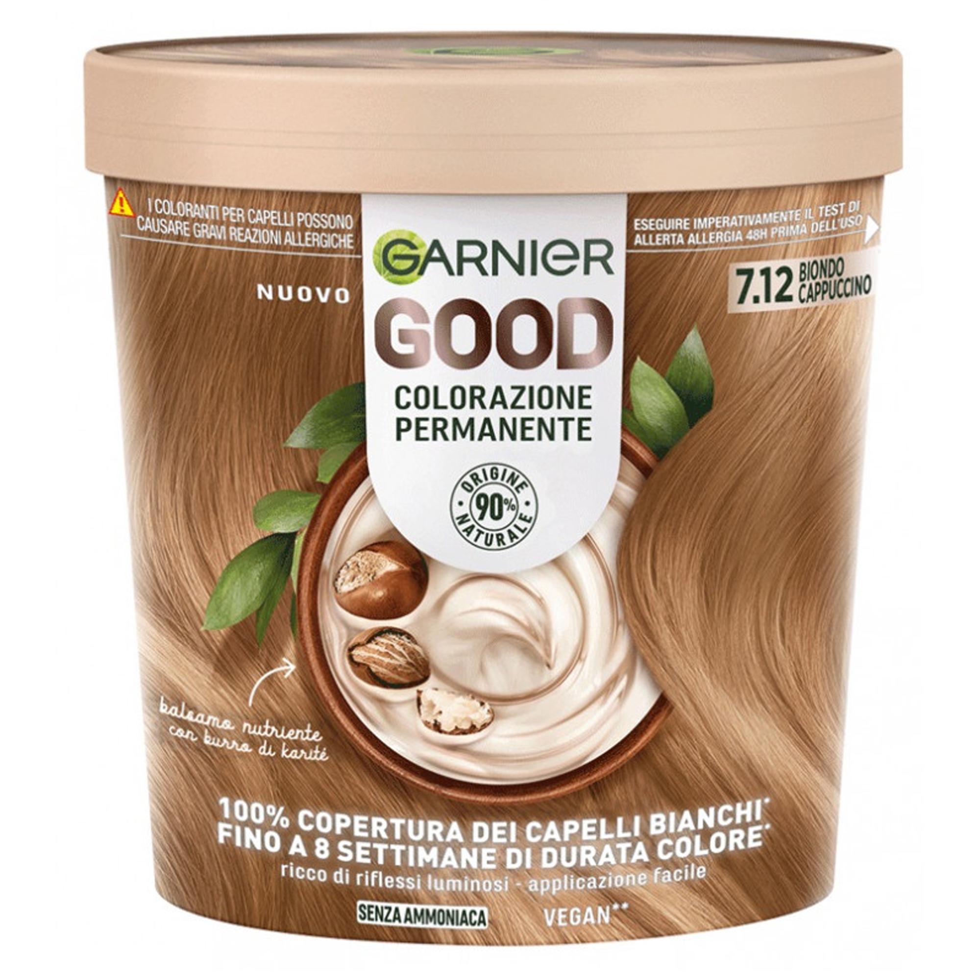 Garnier Good Colorazione Senza Ammoniaca - 7.12 Biondo Cappuccino