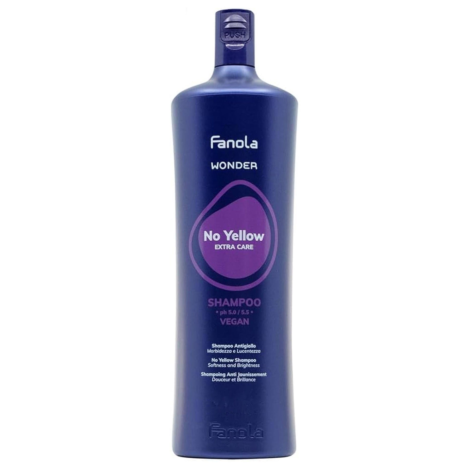 Fanola Wonder No Yellow Shampoo Antigiallo - 1000ml
