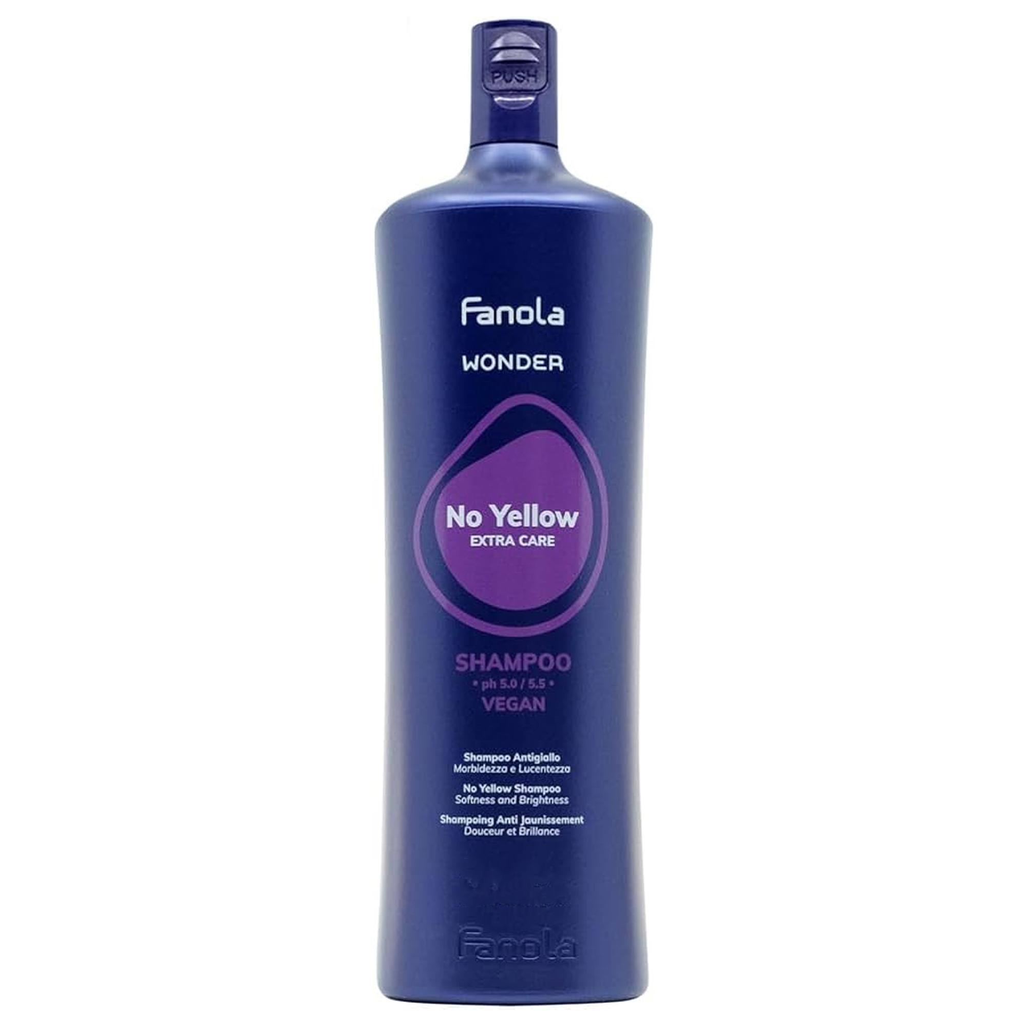 Fanola Wonder No Yellow Shampoo Antigiallo - 1000ml