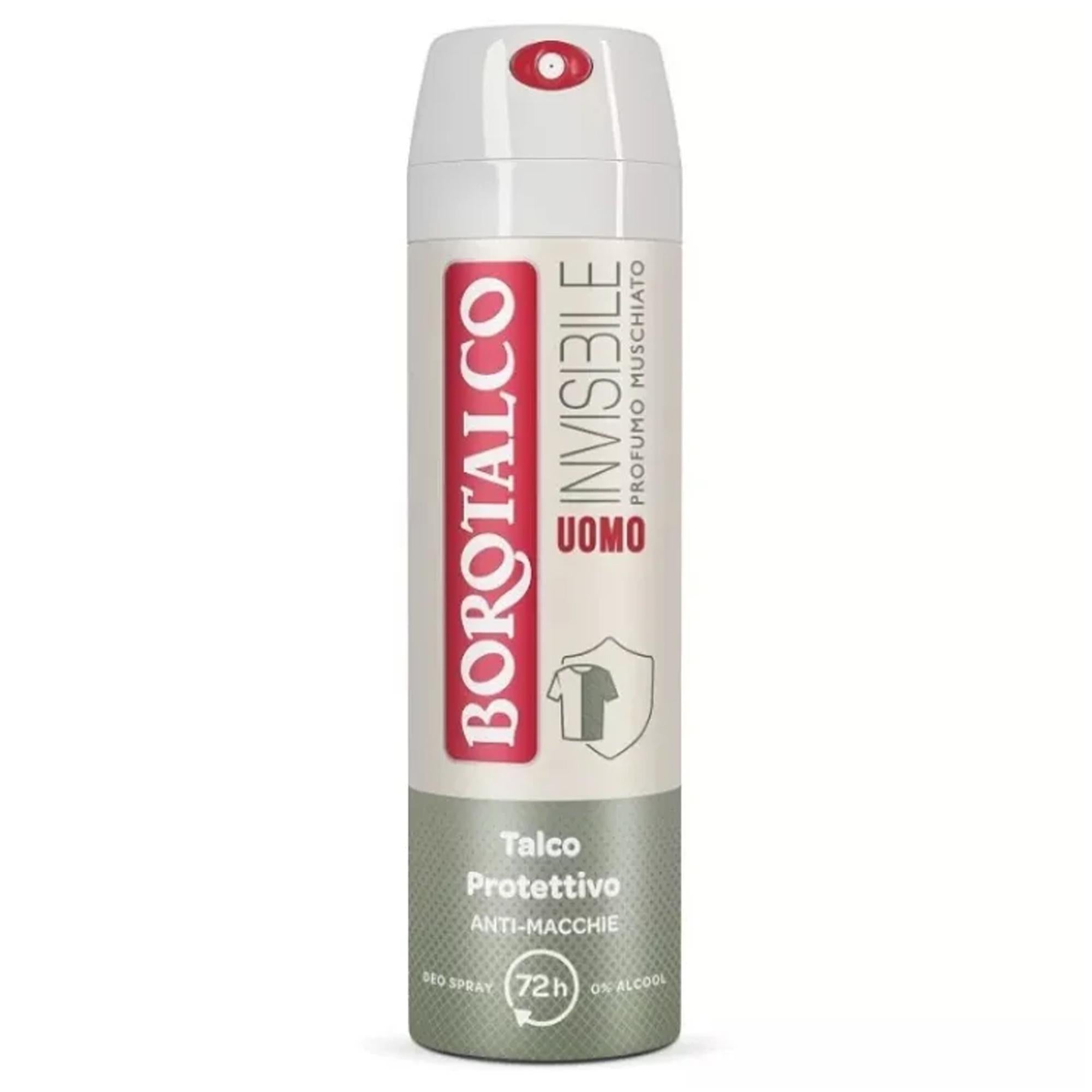 Borotalco Uomo Deodorante Spray 150ml - Invisible Muschiato