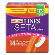 Lines Seta Ultra Assorbenti Flussi Leggeri - 14pz