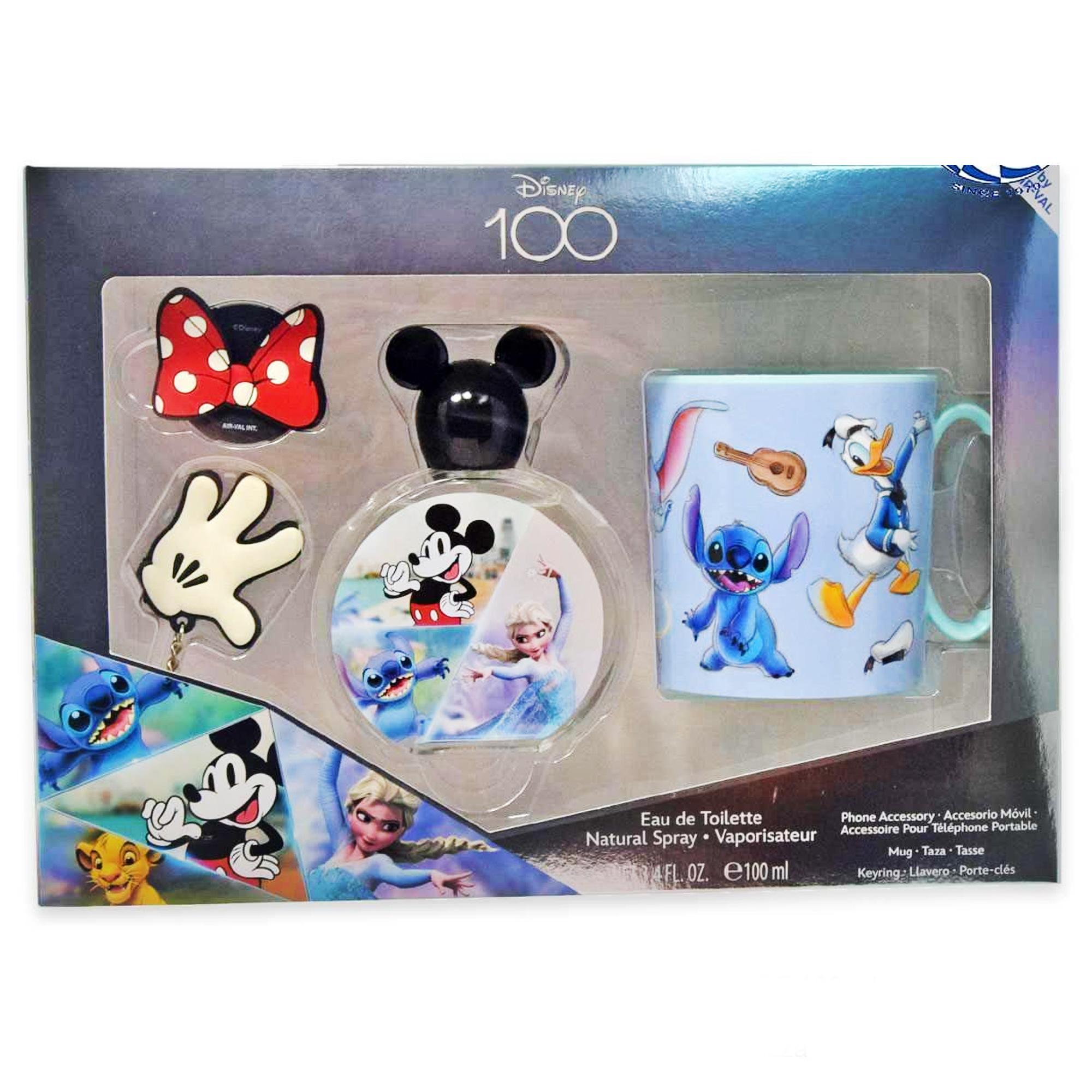 Disney Cofanetto con Profumo EDT Portachiave e Tazza
