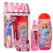 Barbie Cofanetto con Shower Gel Acqua Corpo e Portachiave
