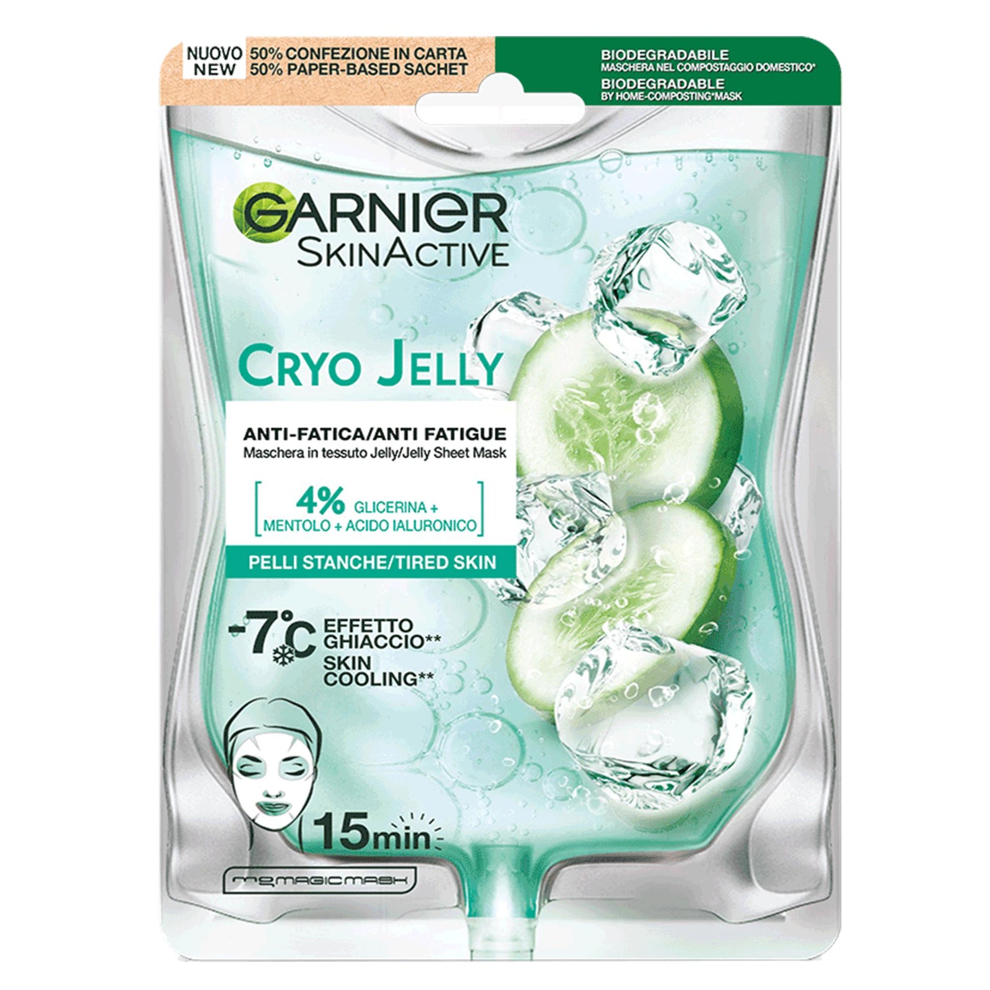 Garnier SkinActive Maschera Viso CryoJelly - Anti Fatica