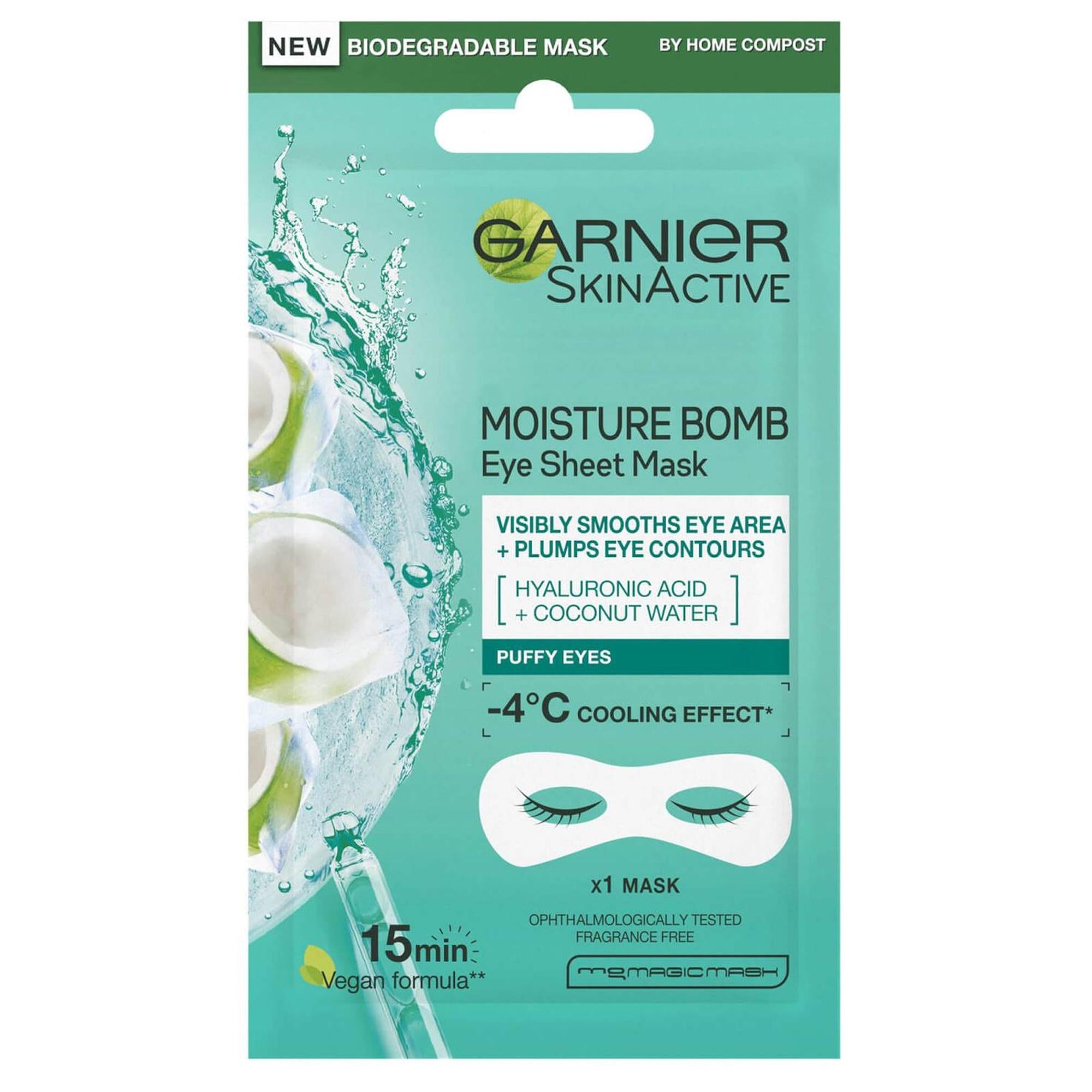 Garnier SkinActive Hydra Bomb Maschera Occhi - Anti Rughe