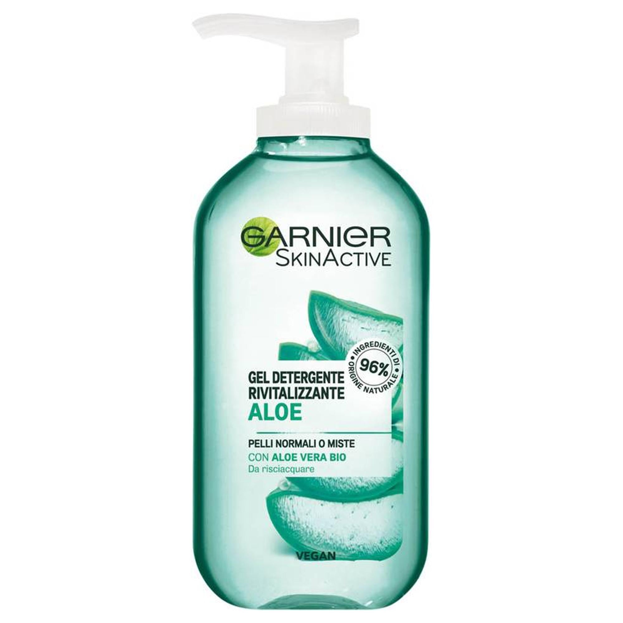 Garnier SkinActive Gel Detergente Rivitalizzante Aloe - 200ml
