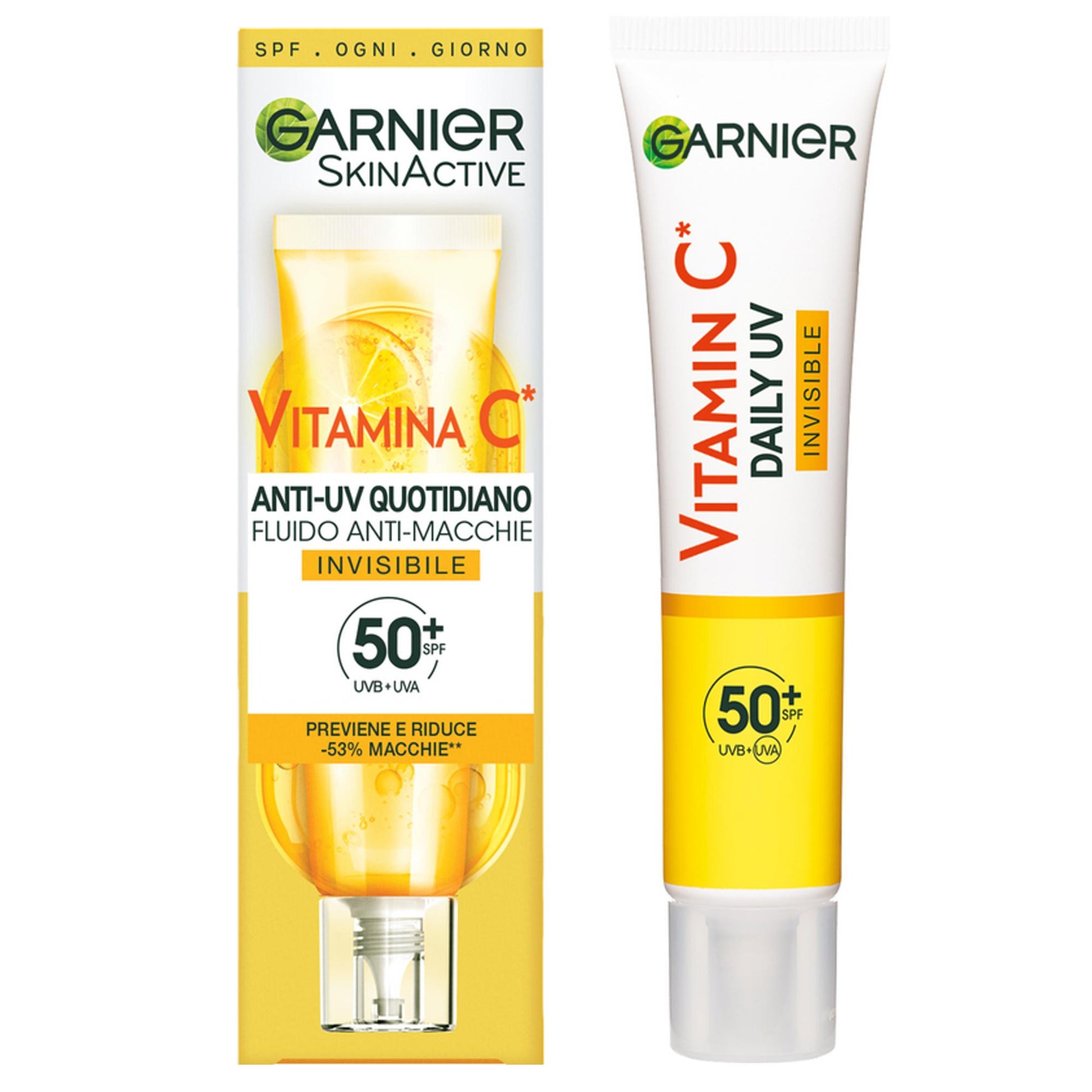 Garnier SkinActive Vitamina C Fluido Anti Macchie - Invisibile