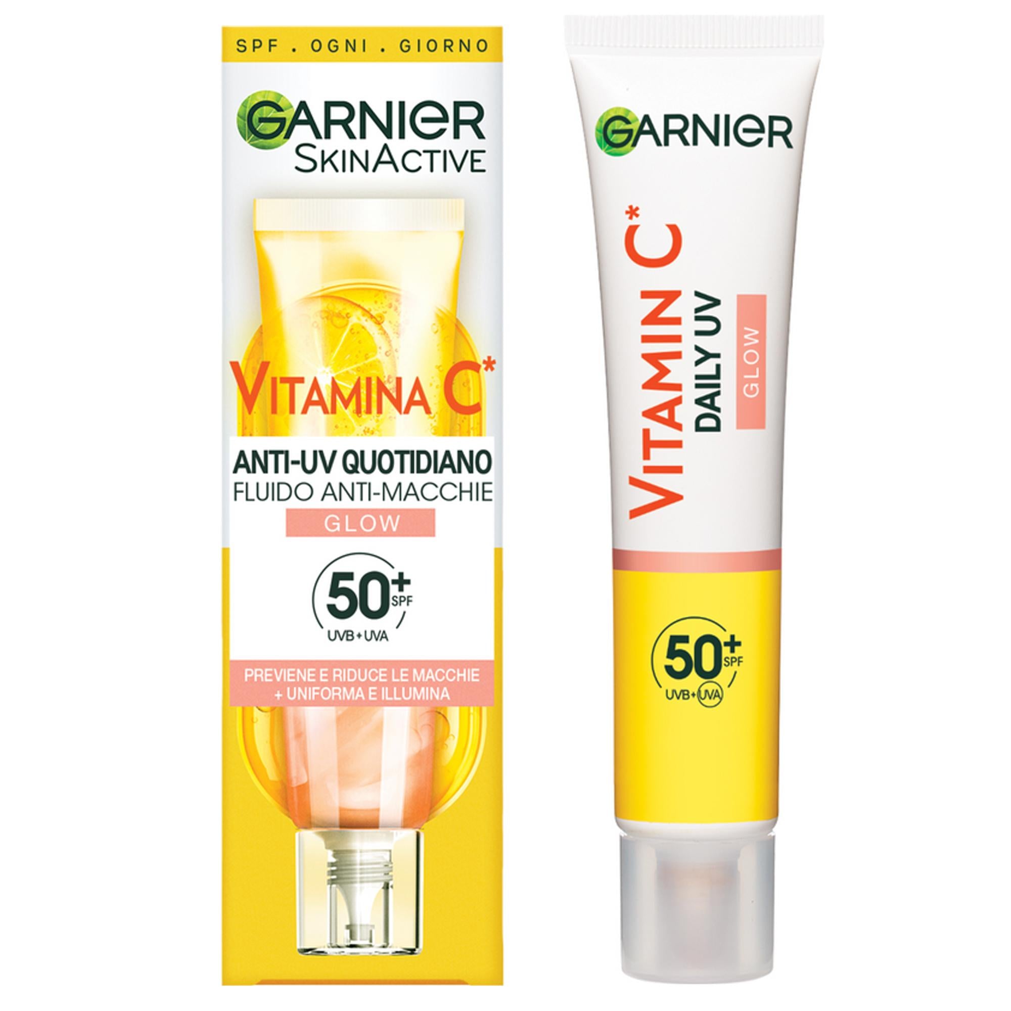 Garnier SkinActive Vitamina C Fluido Anti Macchie - Glow
