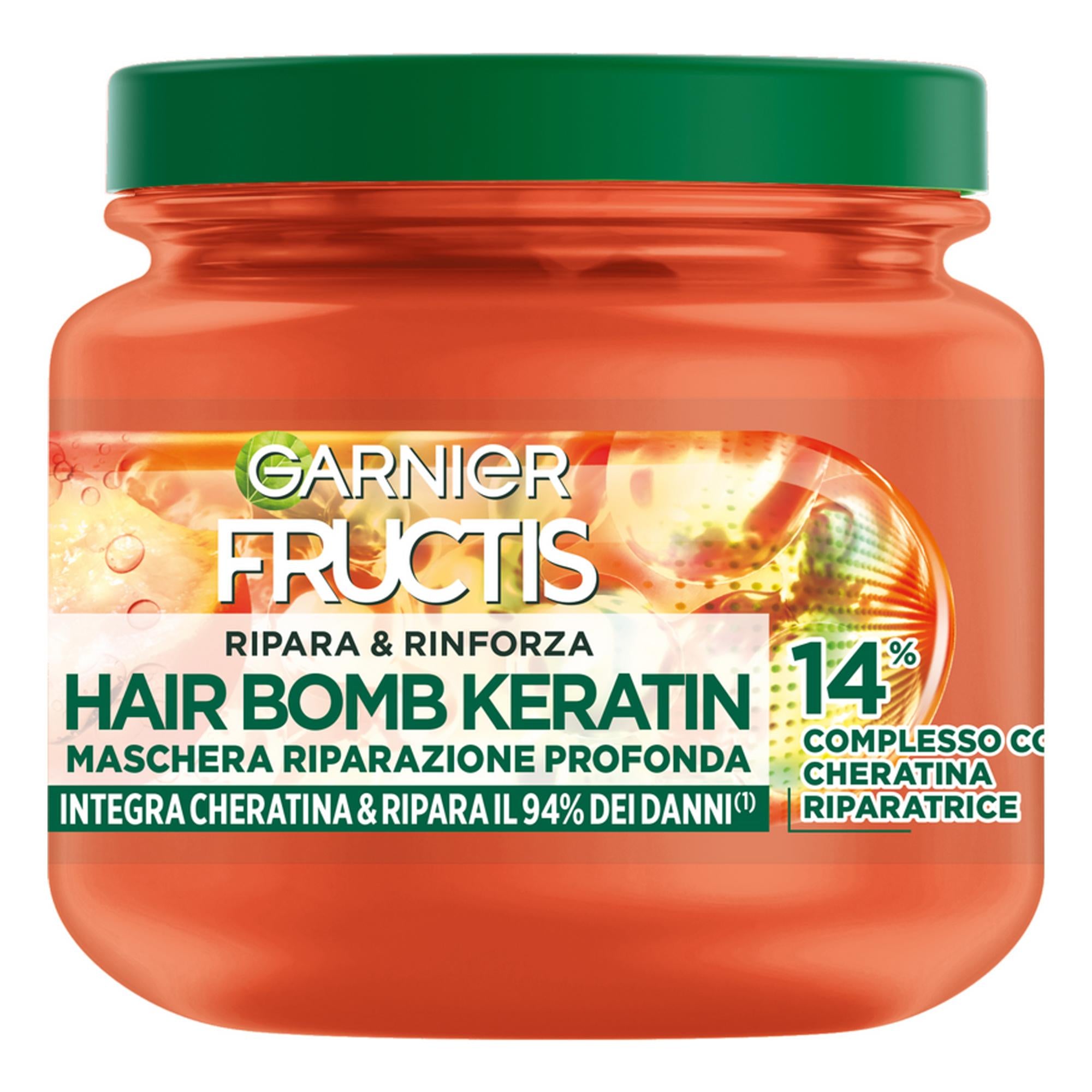 Garnier Fructis Maschera Hair Bomb Keratin - 320ml