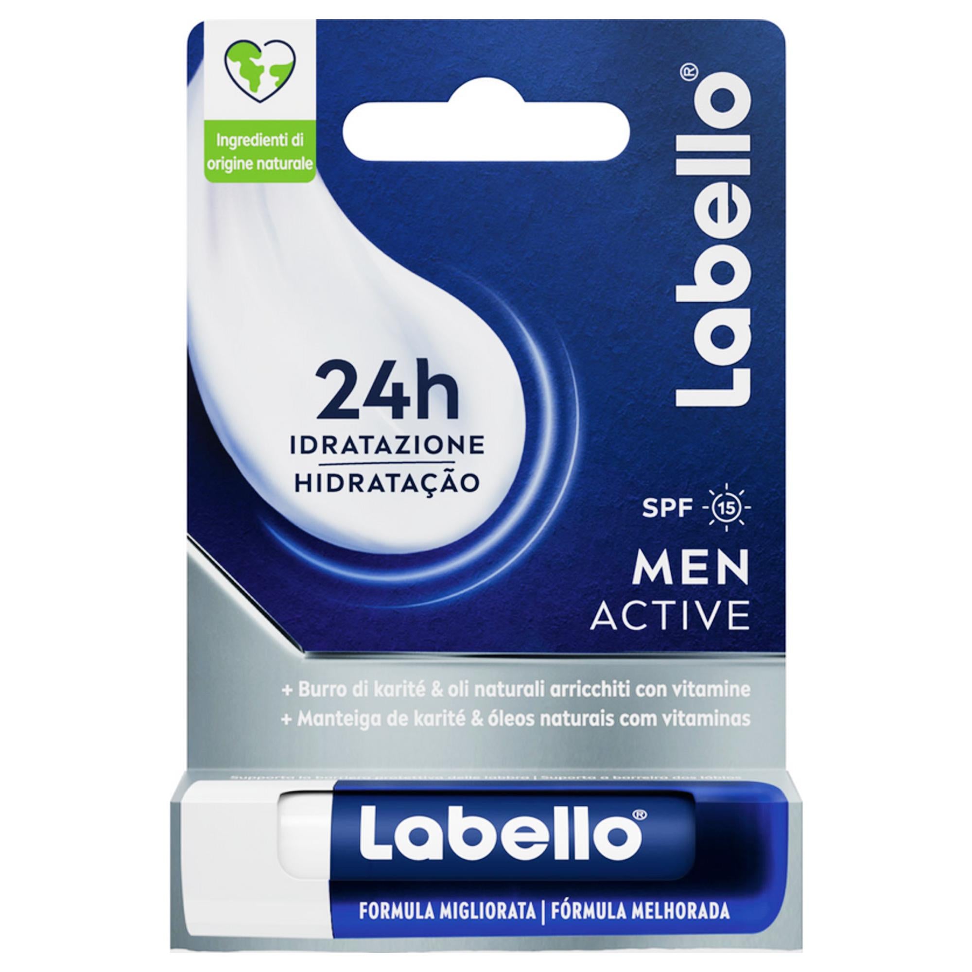 Labello Stick Labbra - Active for Men – Blaco.it