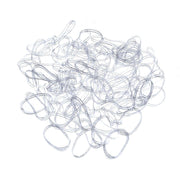 Black Star Mini Elastici Trasparenti - 100pz