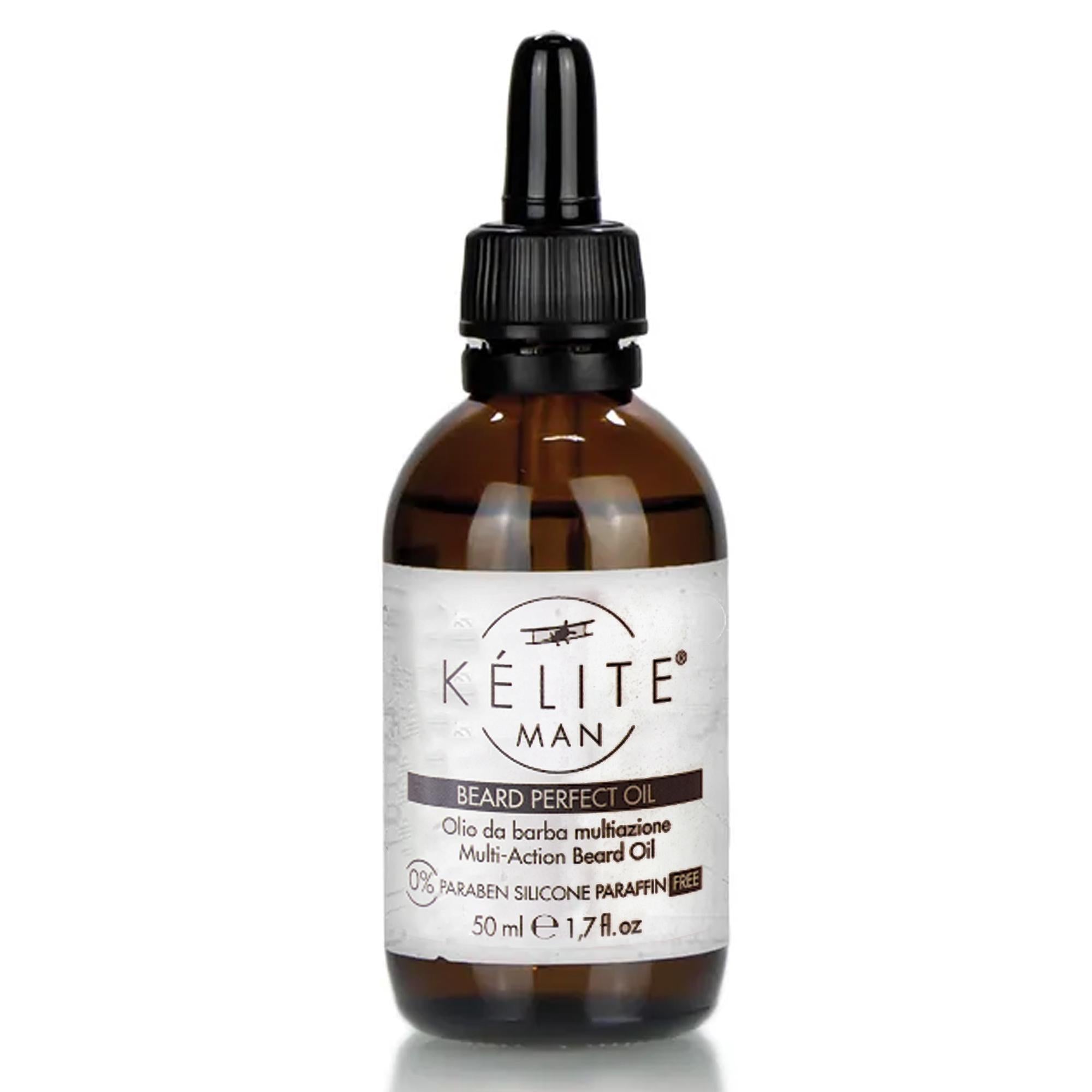 Kelite Man Perfect Beard Oil Multifunzione - 50ml