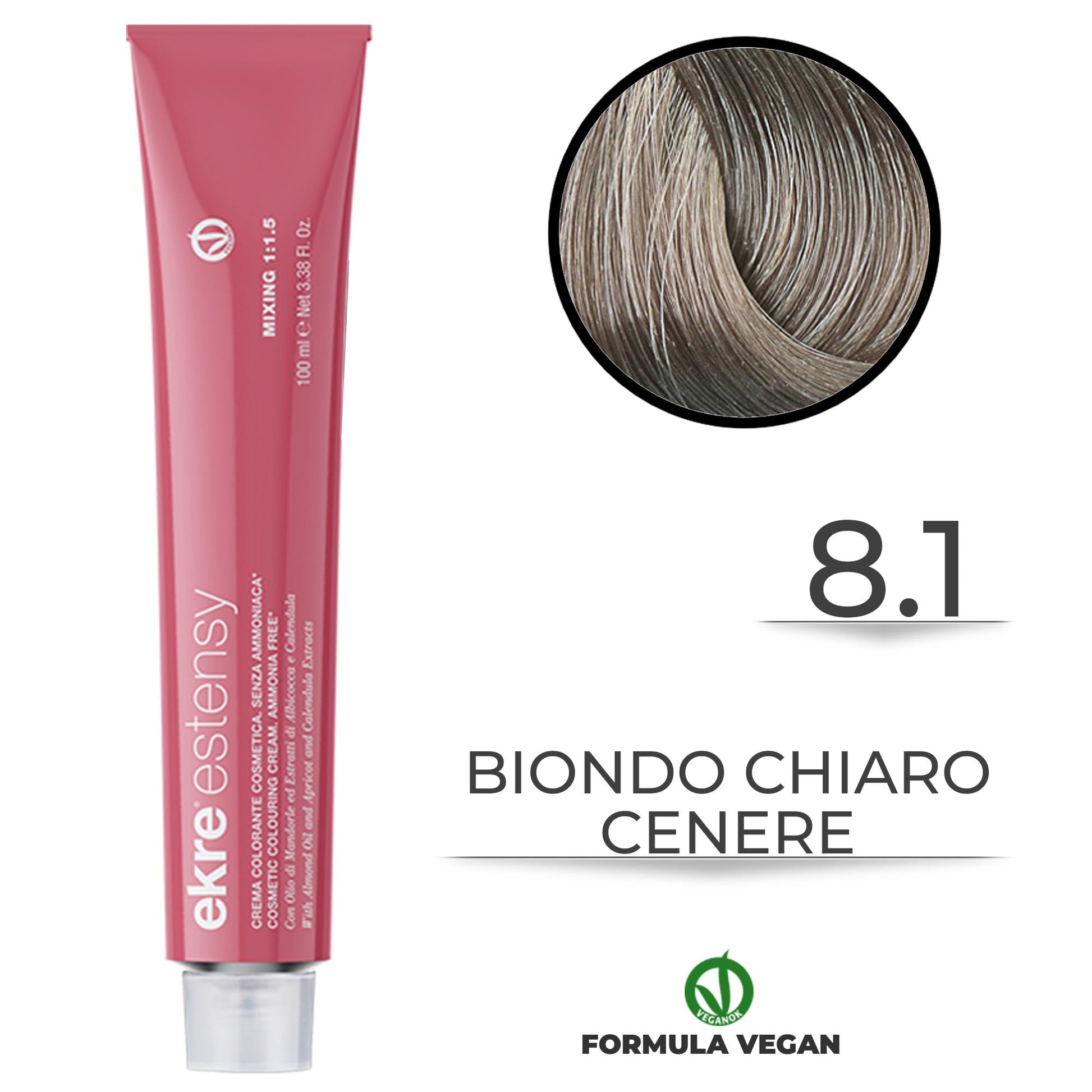 Ekre Estensy Tintura Capelli Senza Ammoniaca - 8.1