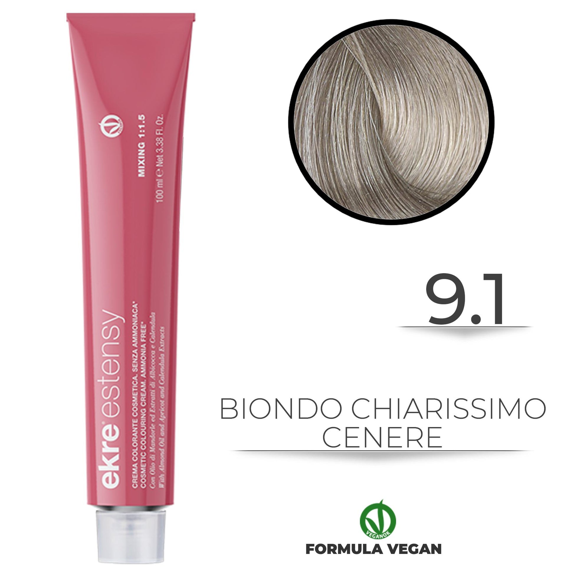 Ekre Estensy Tintura Capelli Senza Ammoniaca - 9.1