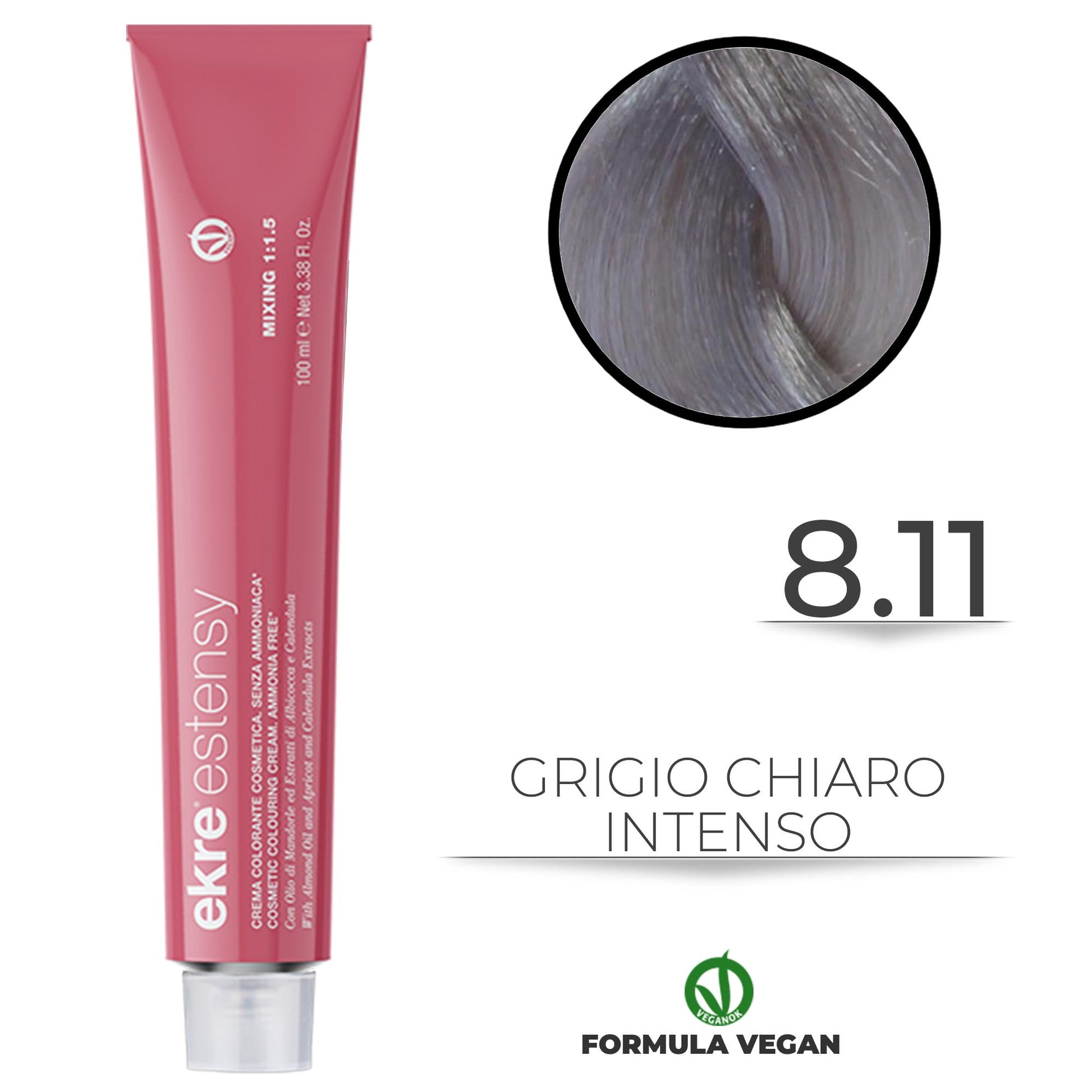 Ekre Estensy Tintura Capelli Senza Ammoniaca - 8.11
