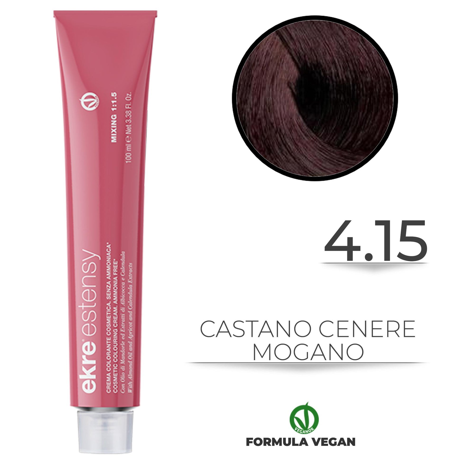 Ekre Estensy Tintura Capelli Senza Ammoniaca - 4.15
