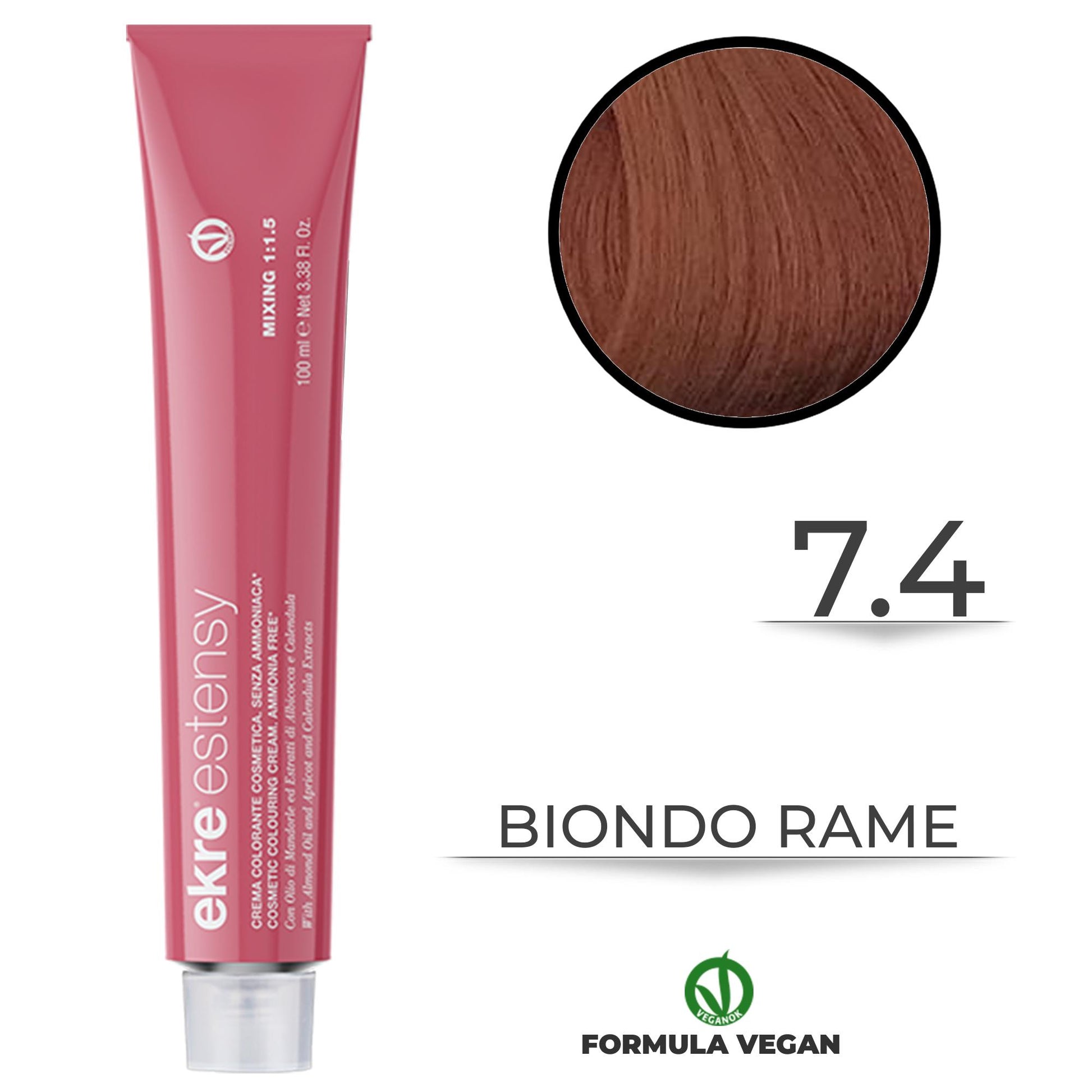 Ekre Estensy Tintura Capelli Senza Ammoniaca - 7.4