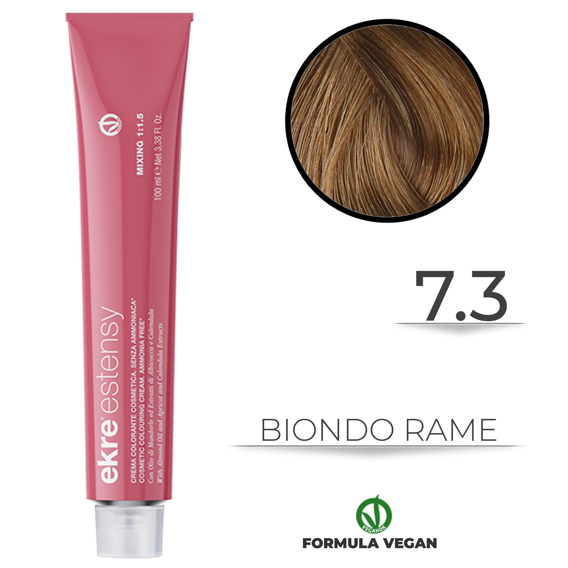 Ekre Estensy Tintura Capelli Senza Ammoniaca - 7.3