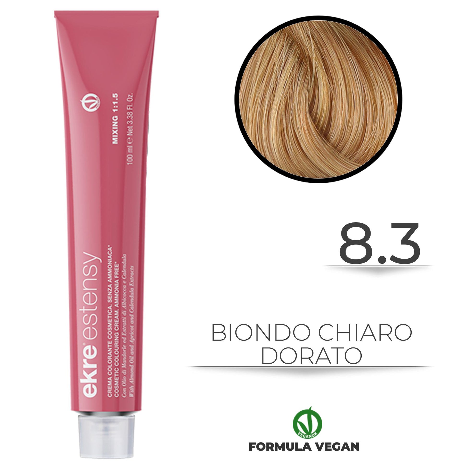 Ekre Estensy Tintura Capelli Senza Ammoniaca - 8.3