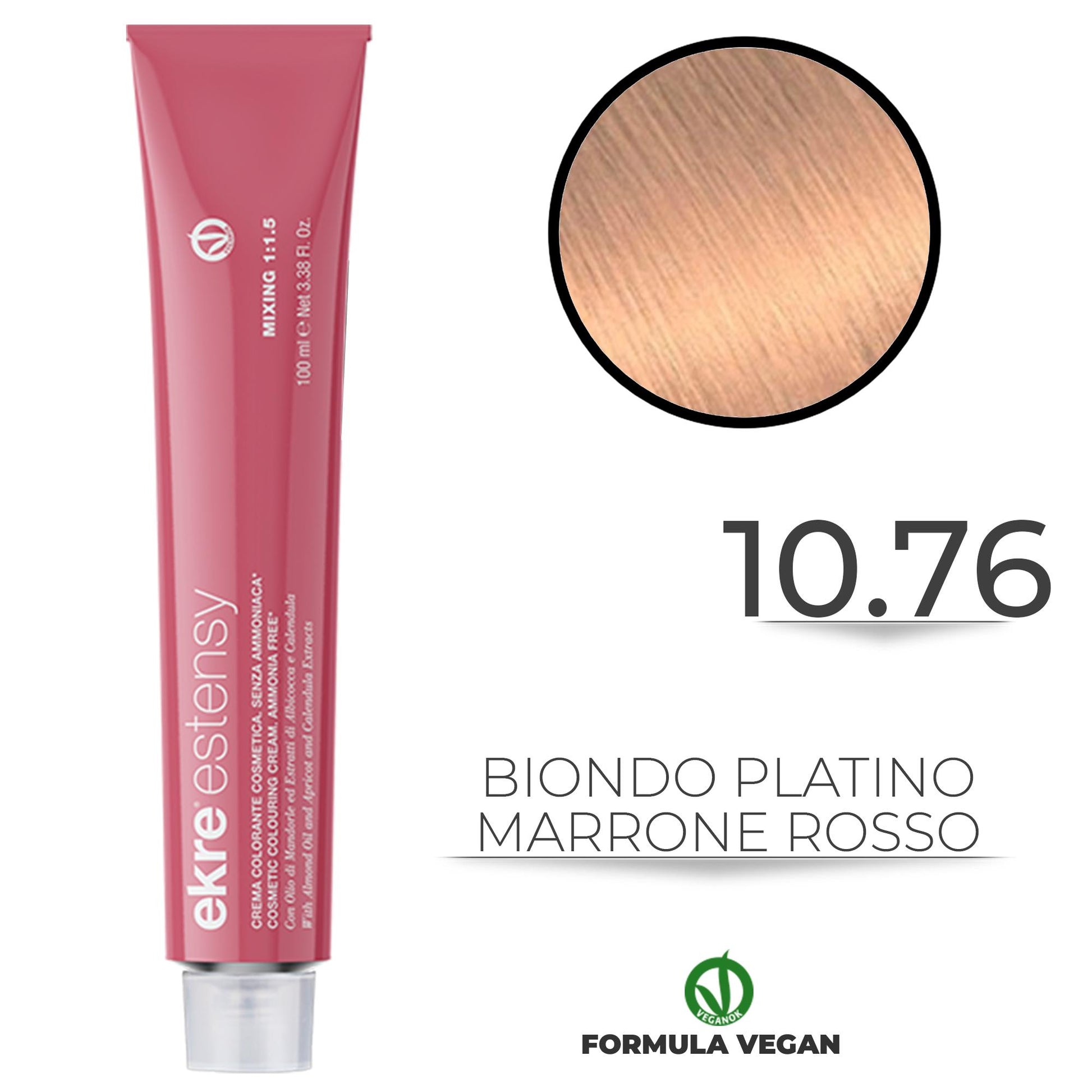 Ekre Estensy Tintura Capelli Senza Ammoniaca - 10.76
