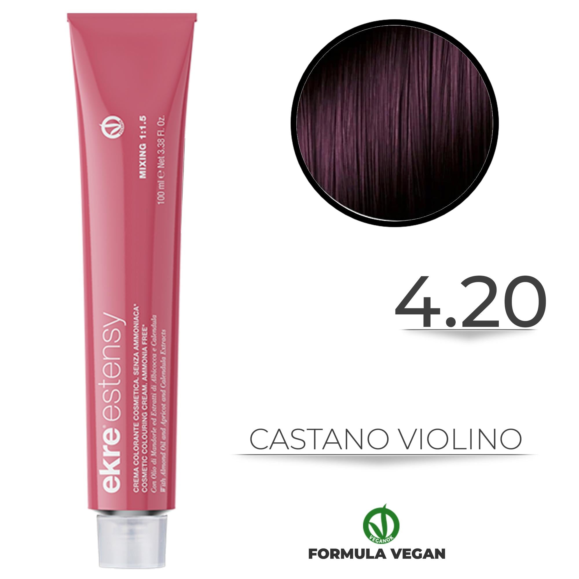 Ekre Estensy Tintura Capelli Senza Ammoniaca - 4.20