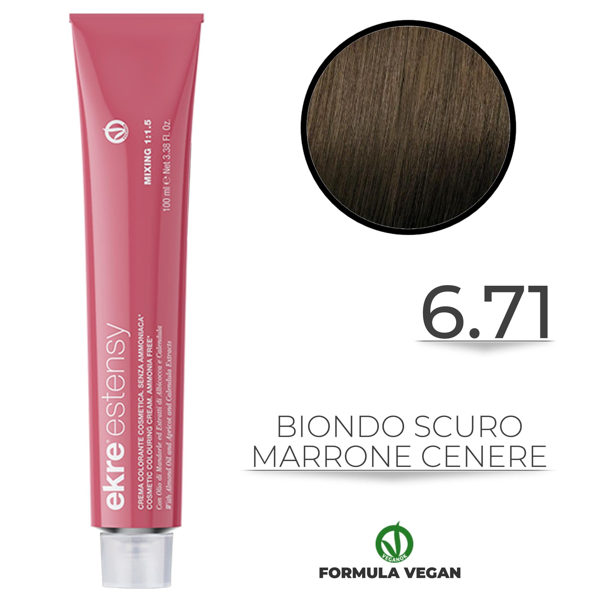 Ekre Estensy Tintura Capelli Senza Ammoniaca - 6.71