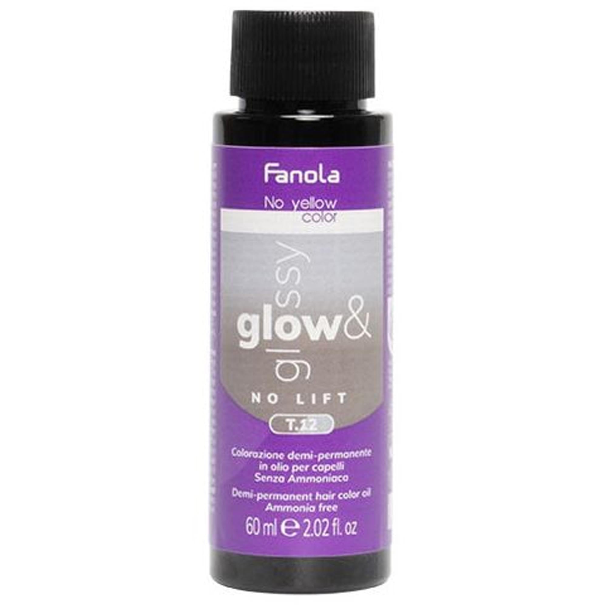 Fanola Glow e Glossy Tintura Demi-Permanente 60ml - T12