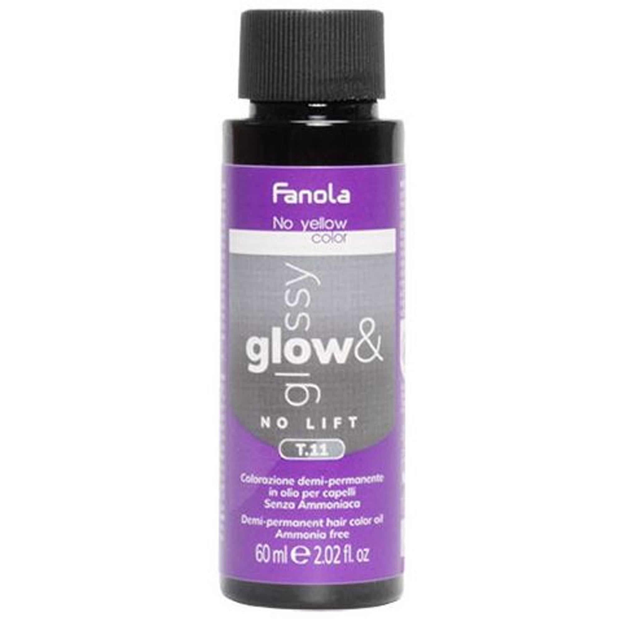 Fanola Glow e Glossy Tintura Demi-Permanente 60ml - T11