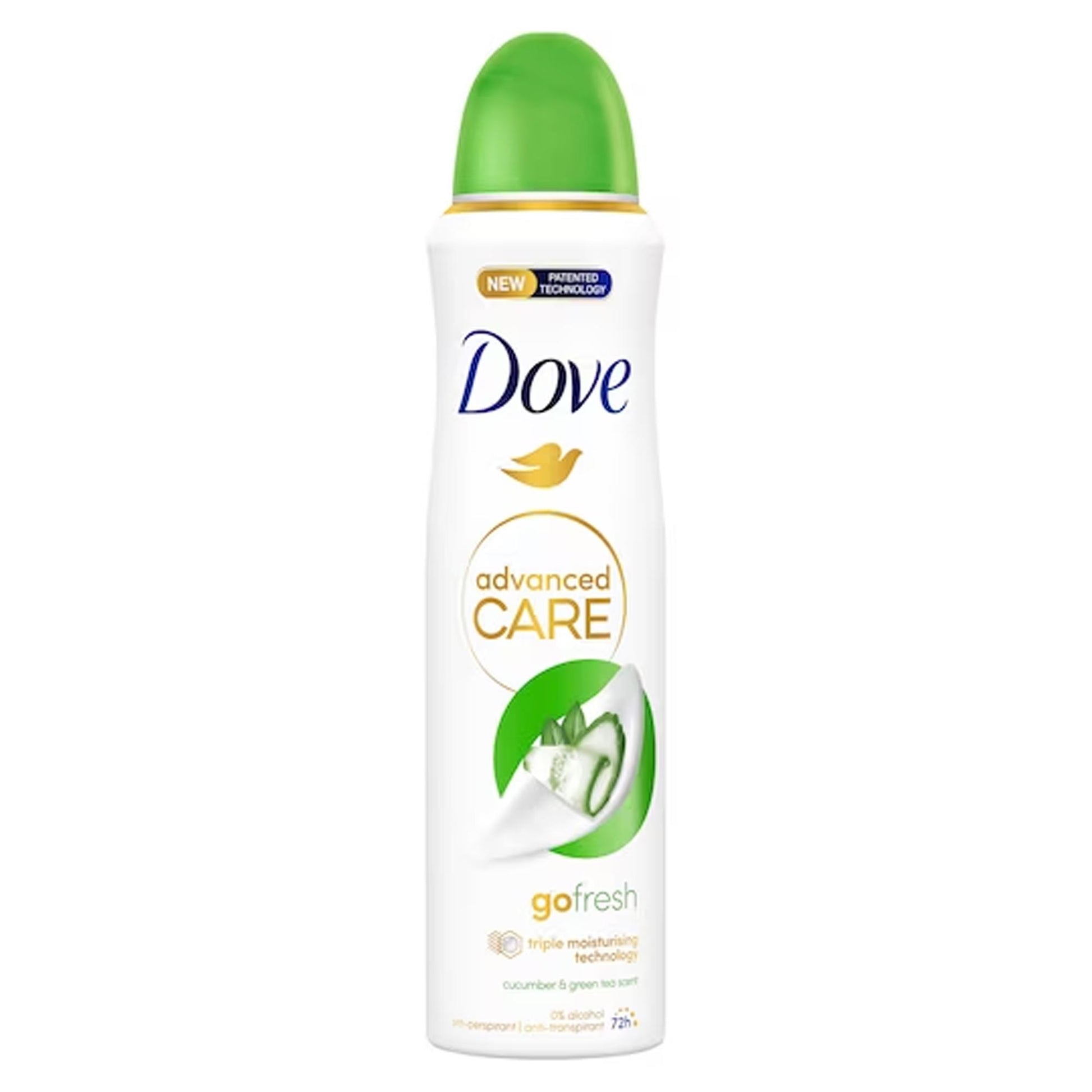 Dove Deodorante Spray Advanced Care Cetriolo - 150ml
